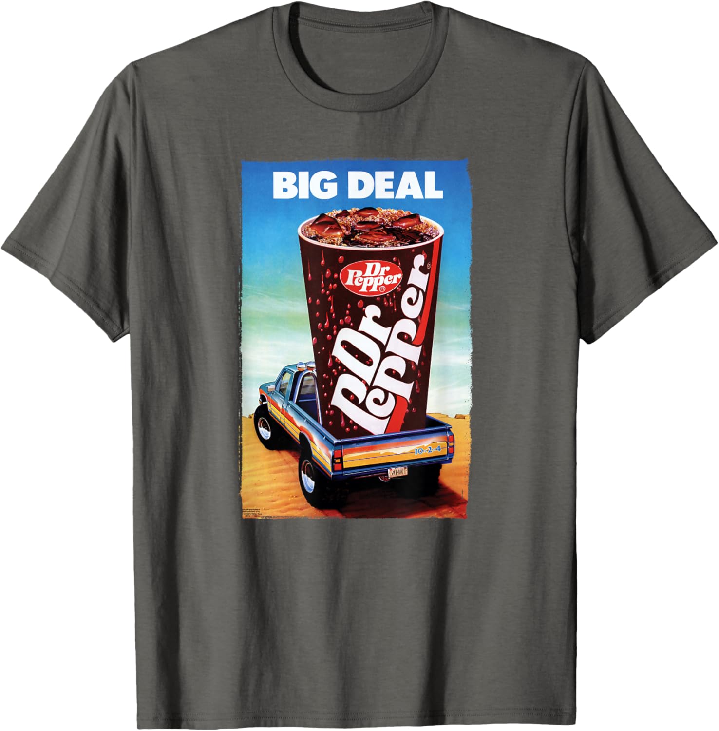 Dr Pepper Big Deal Big Taste Truck Panel T-Shirt for Fun Casual Style - 5