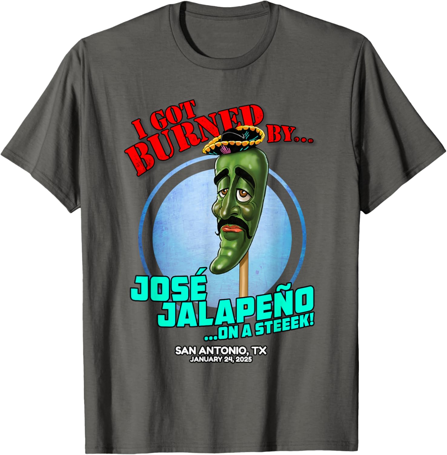 Jose Jalapeno On A Stick T-Shirt San Antonio 2025 for Fun Fashion - 10