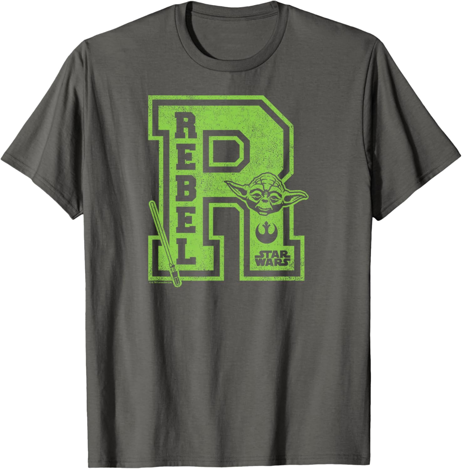 Star Wars Rebel Collegiate T-Shirt - Stylish Fan Apparel for All Ages - 5