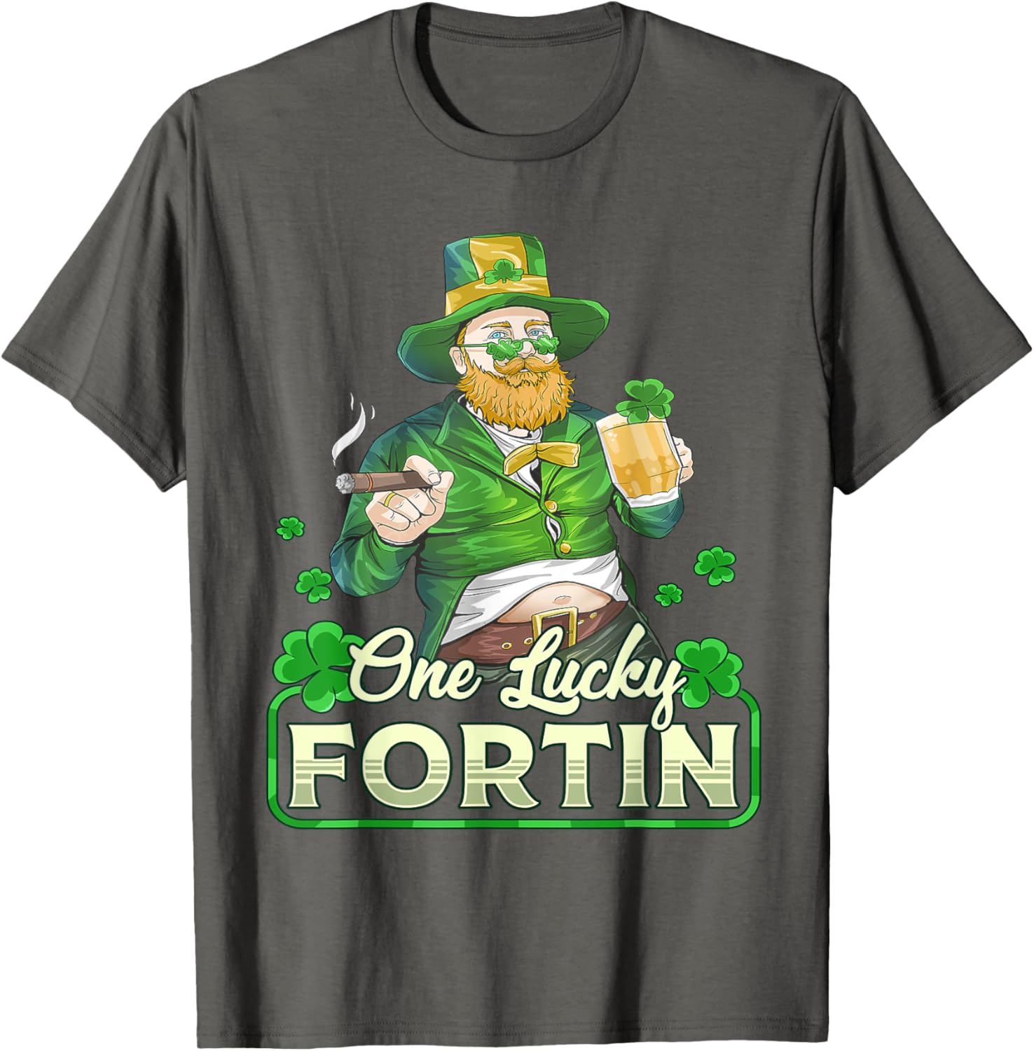 One Lucky Fortin St. Patrick's Day T-Shirt for the Whole Family - 13