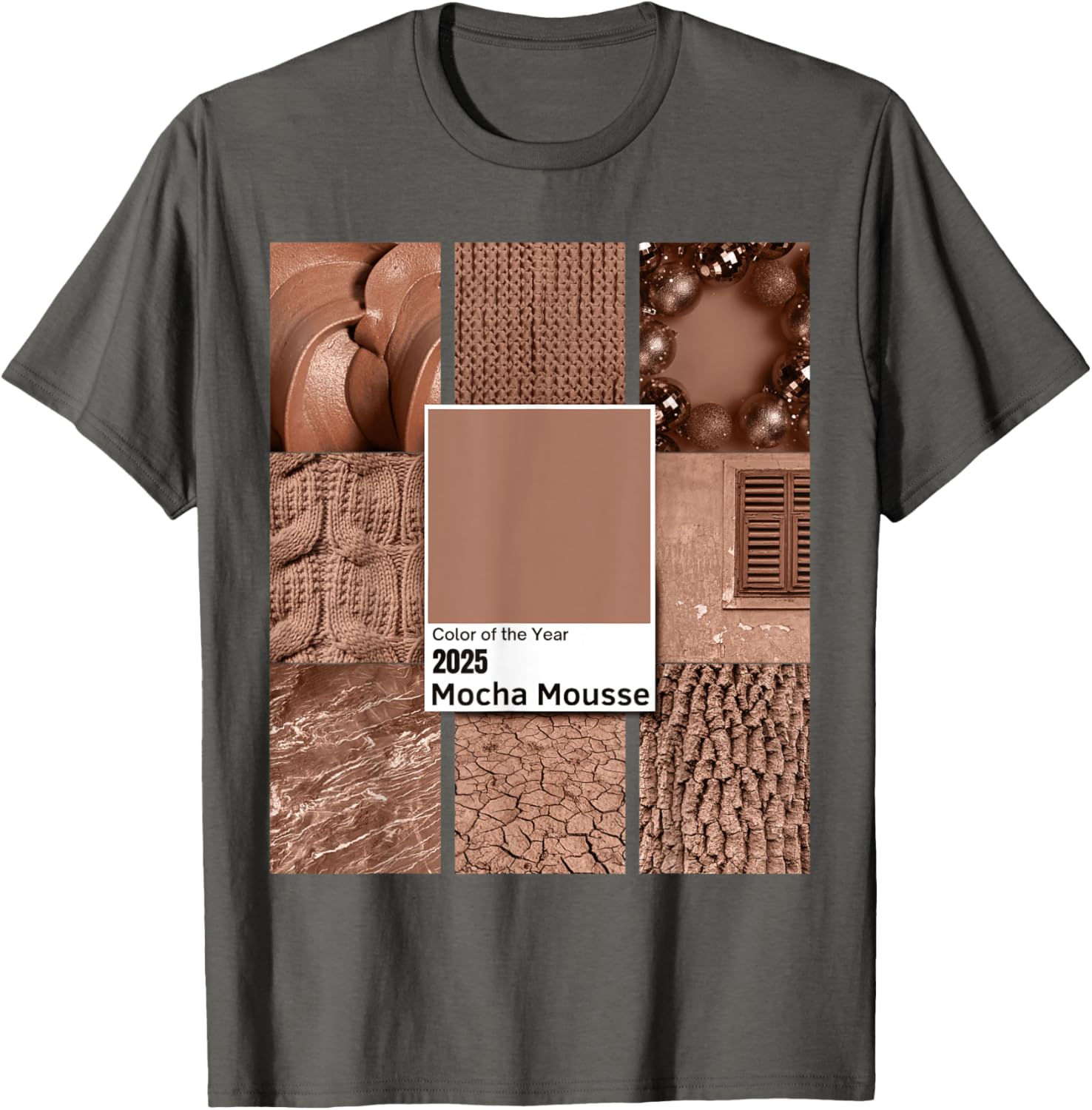 Mocha Mousse T-Shirt 2025 Color of the Year Stylish and Comfy Clothing - 6