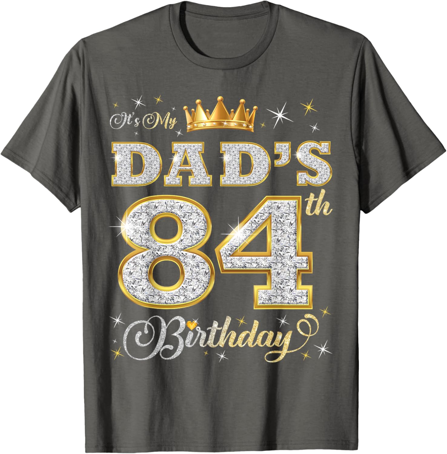 Dad's 84th Birthday T-Shirt Celebrating 84 Years of Love and Life - 14