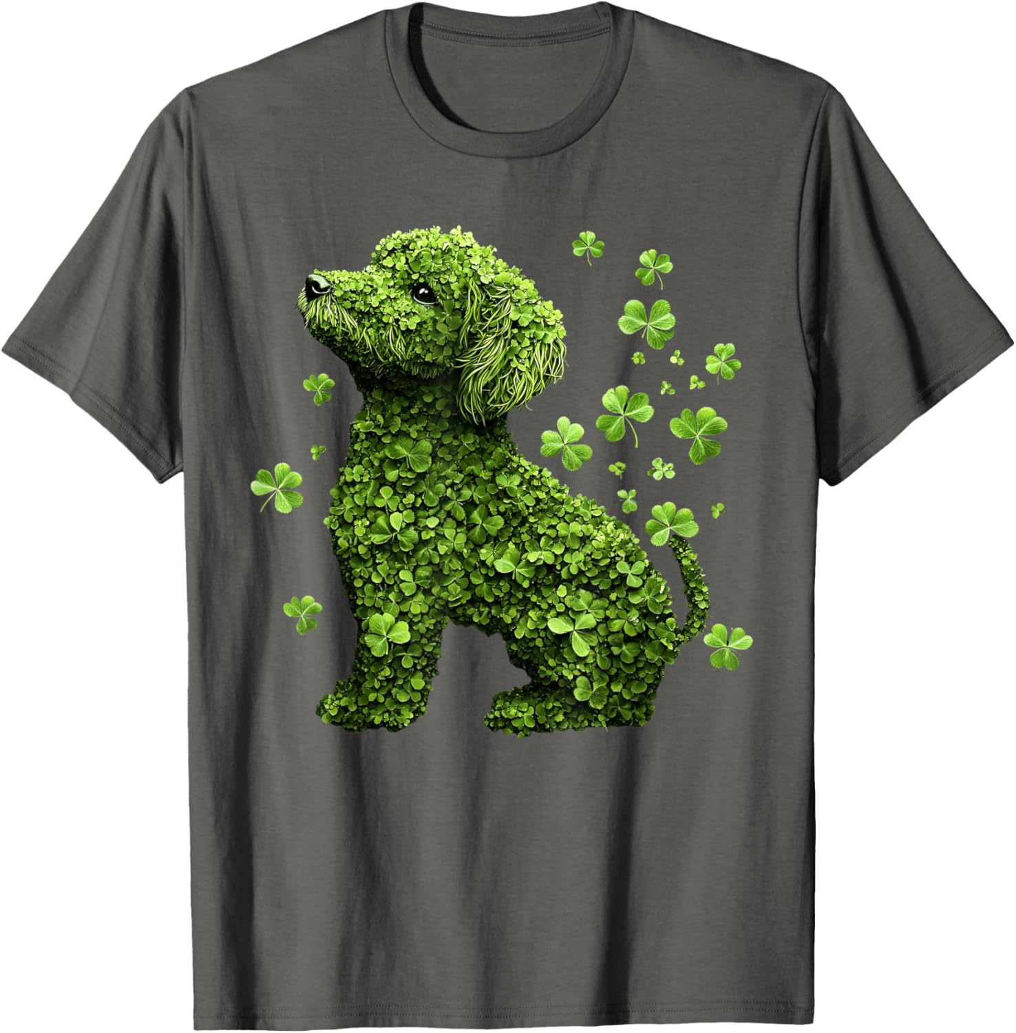 Shamrock Poodle T-Shirt for St. Patrick's Day Fun for All Ages - 7