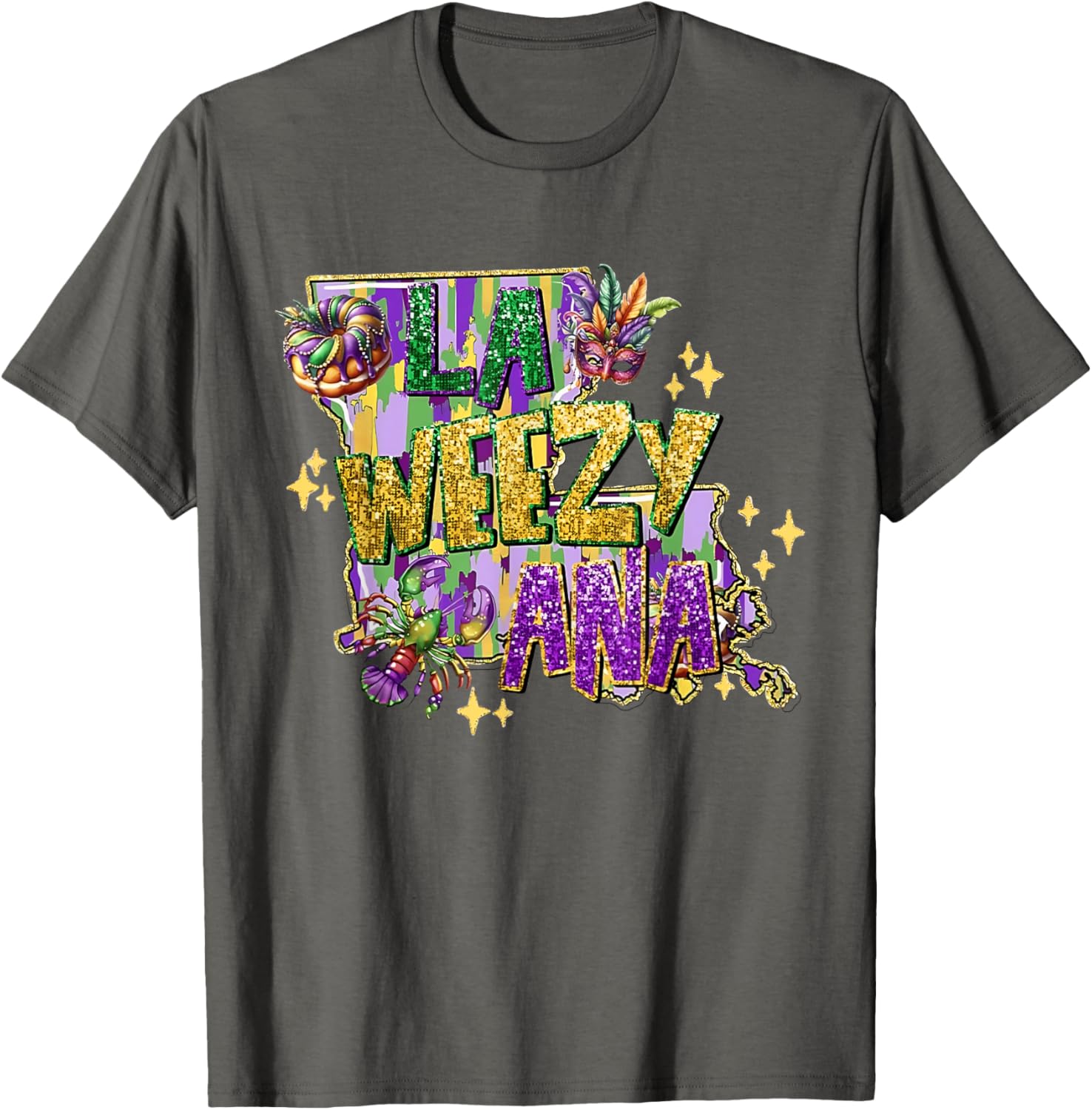 La Weezy Ana Mardi Gras T-Shirt for Fat Tuesday Celebrations - 12