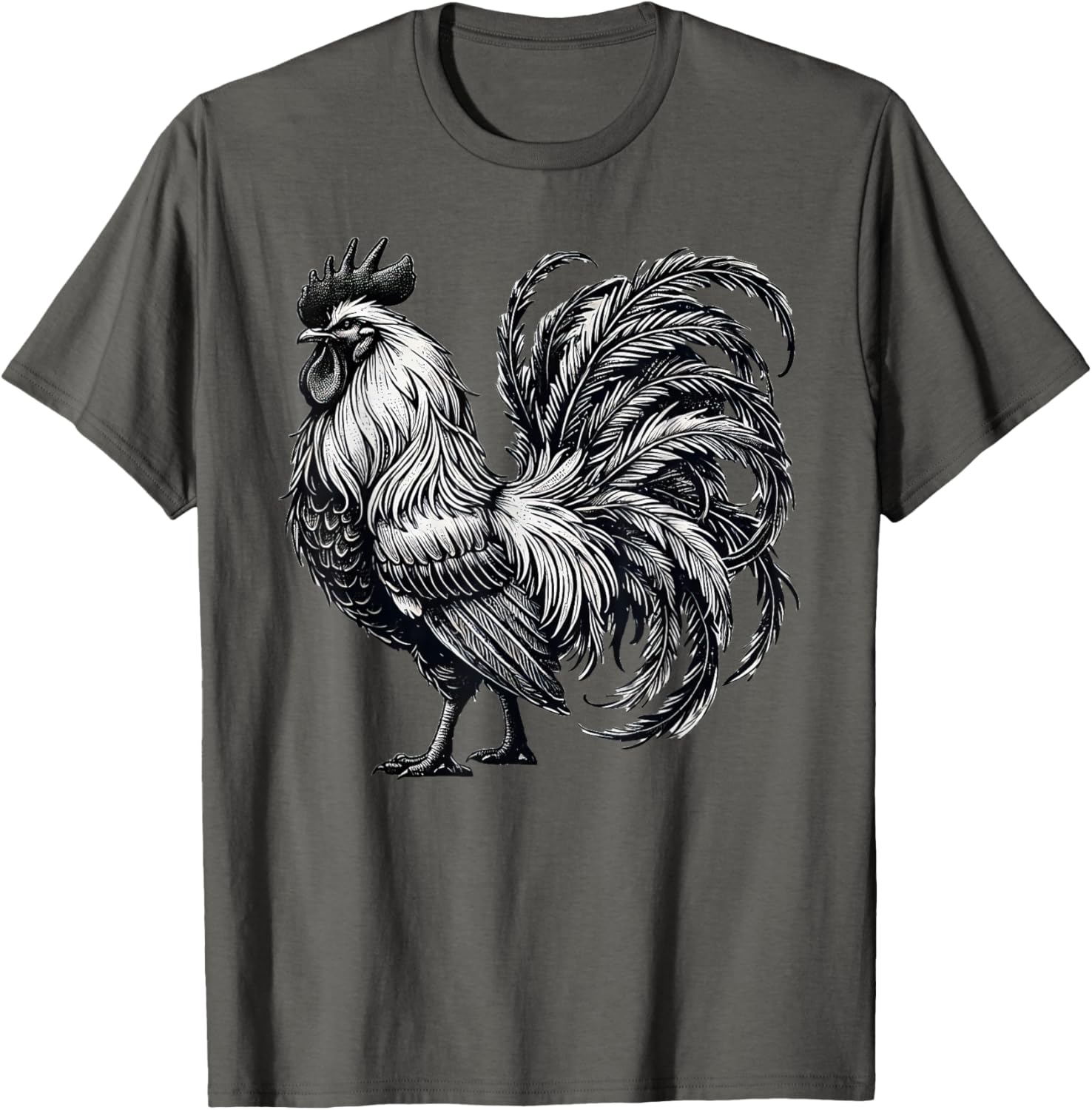 Rooster Chicken Art T-Shirt for Unique Style Lovers - 16