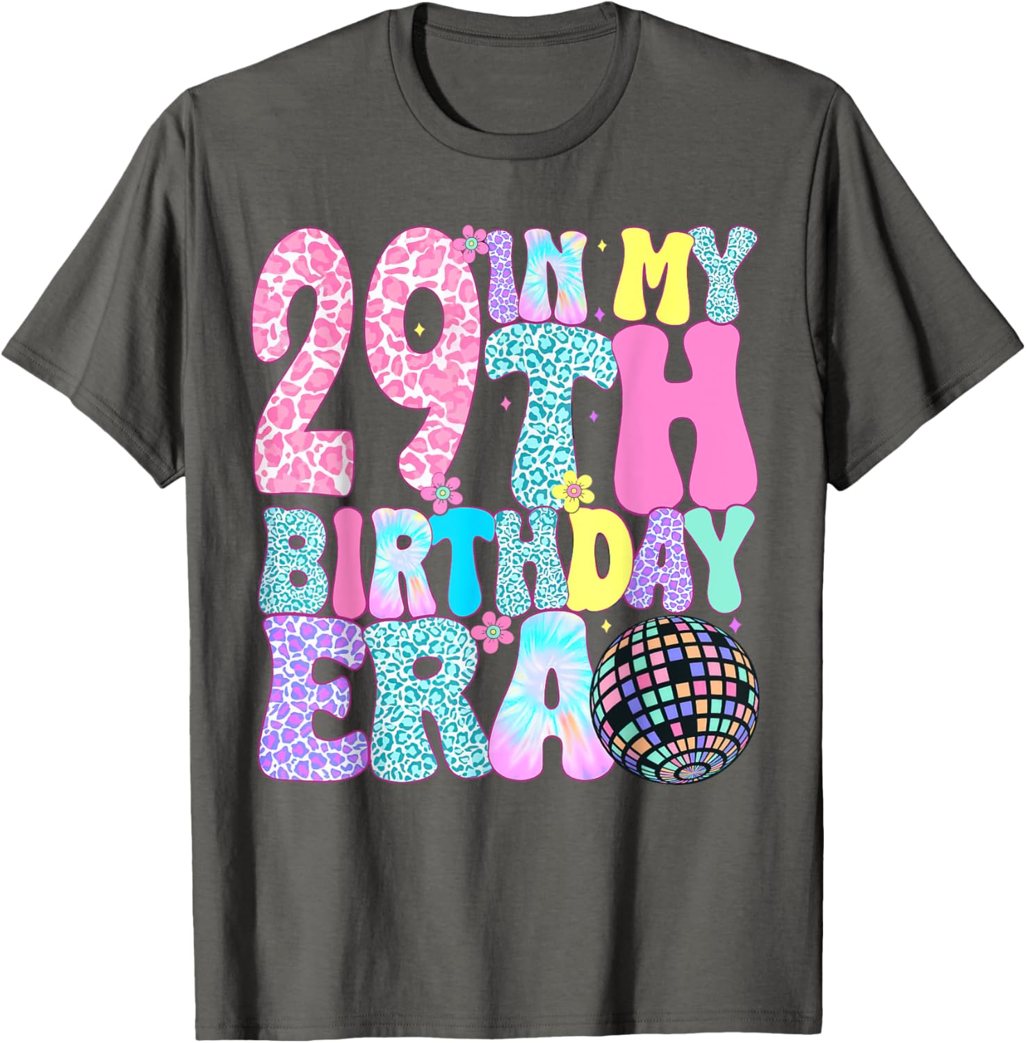 In My 29th Birthday Era T-Shirt for 29 Year Old Birthday Girl 1996 - 15