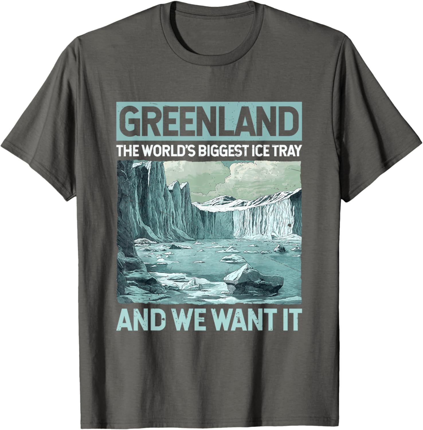 World's Biggest Ice Tray Costume T-Shirt for Fun Celebrations - 3