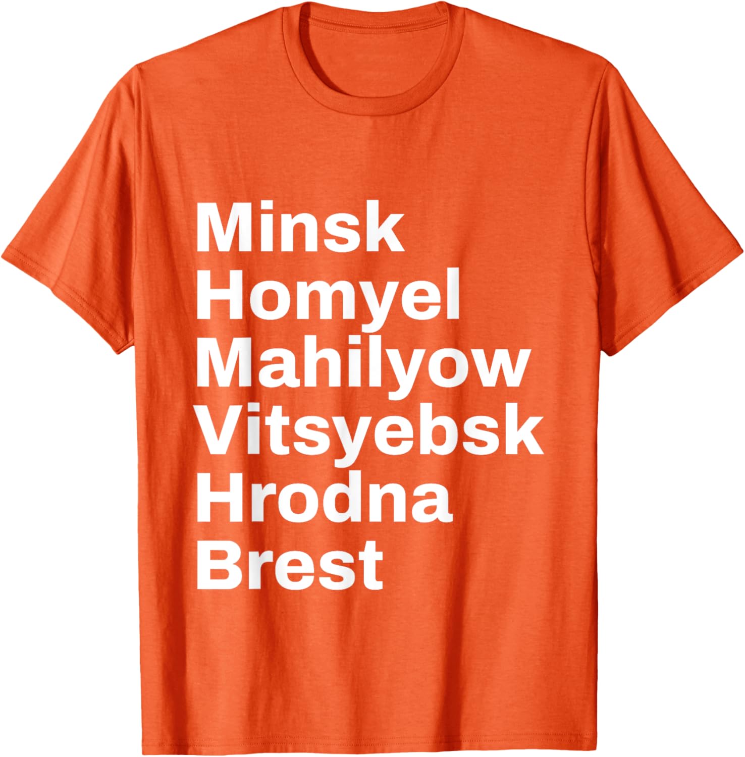 Belarus Cities Travel T-Shirt Perfect for Adventurers and Travelers - 6