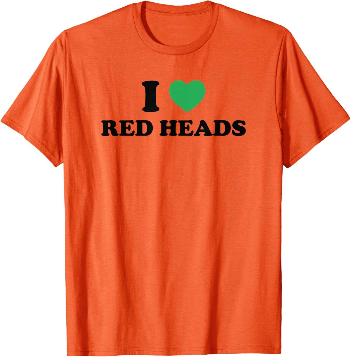 I Love Red Heads Y2K St. Patrick's Day T-Shirt for Gingers - 8
