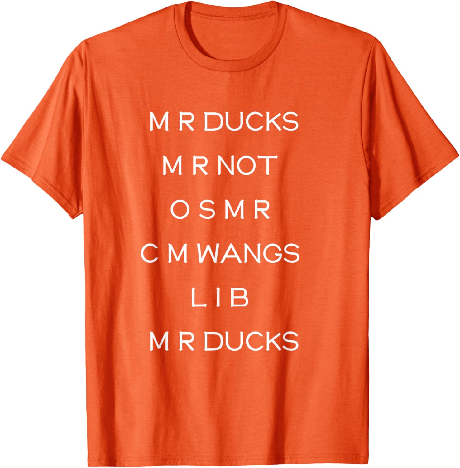 Funny M R Ducks T-Shirt with Wings Quote Pun for Animal Lovers - 3