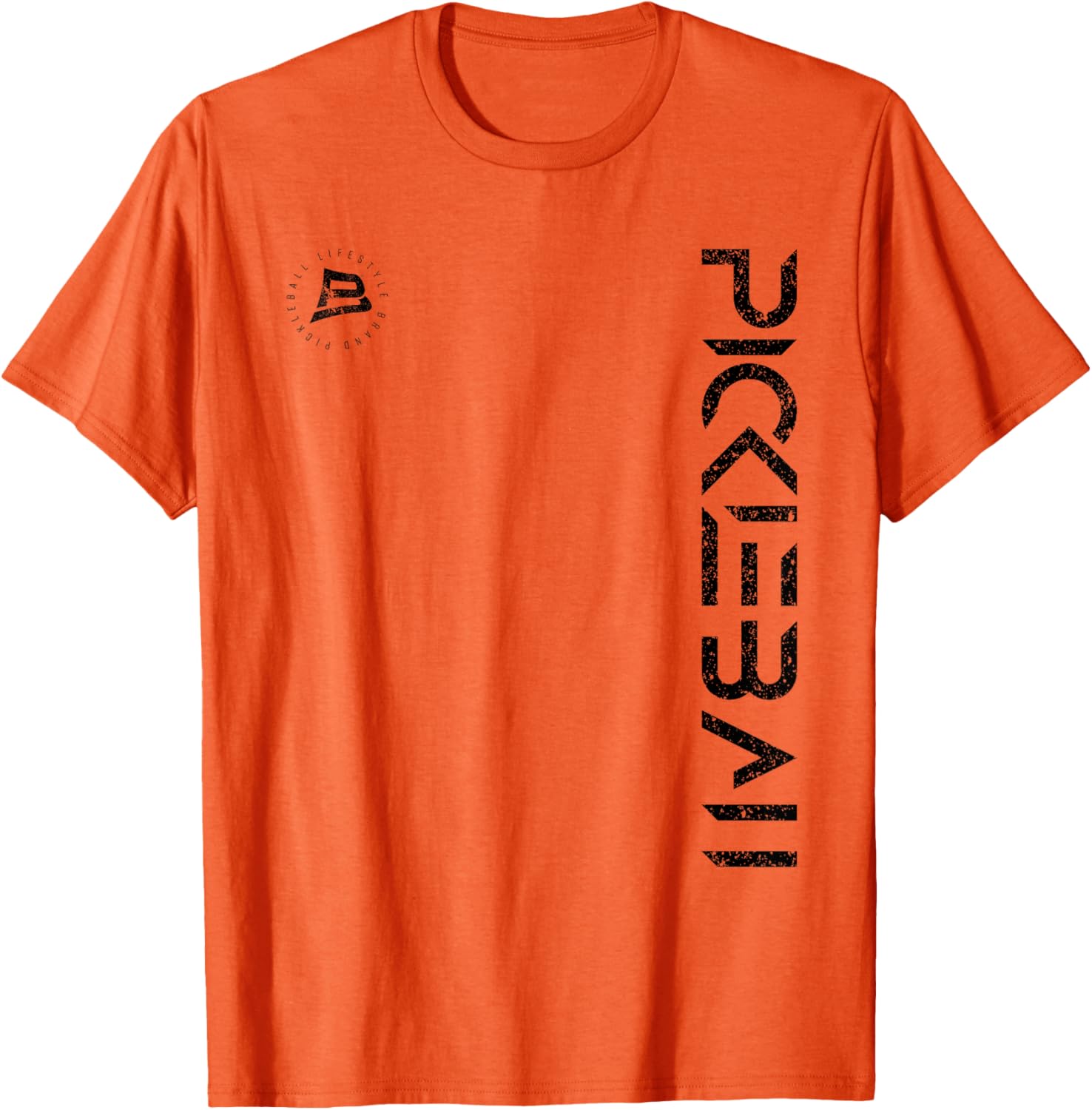 Distressed Black Pickleball T-Shirt for Ultimate Sports Comfort and Style - 10
