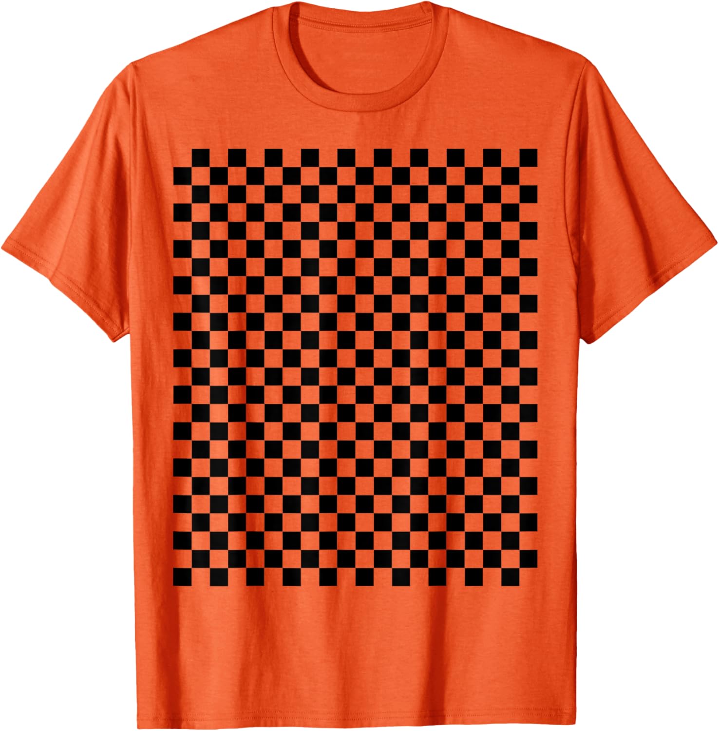 Black Checkered Skate Aesthetic T-Shirt for Trendy Style Lovers - 4