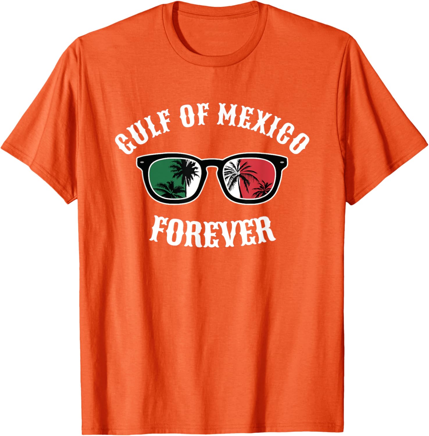 Gulf of Mexico Pride Mexican Flag Beach T-Shirt for Fun Summer Days - 9