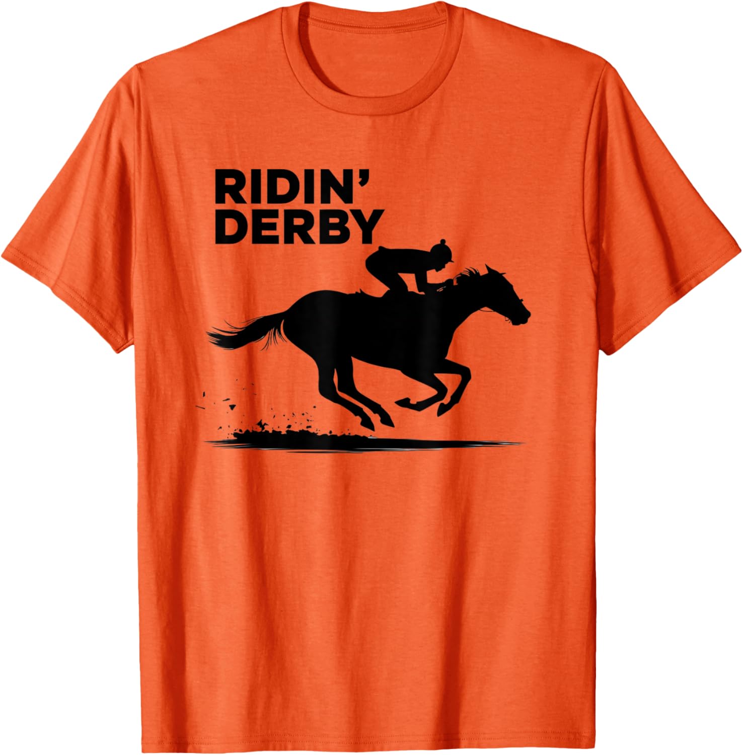 Ridin' Derby T-Shirt for Horse Racing Fans - Perfect for Enthusiasts! - 6