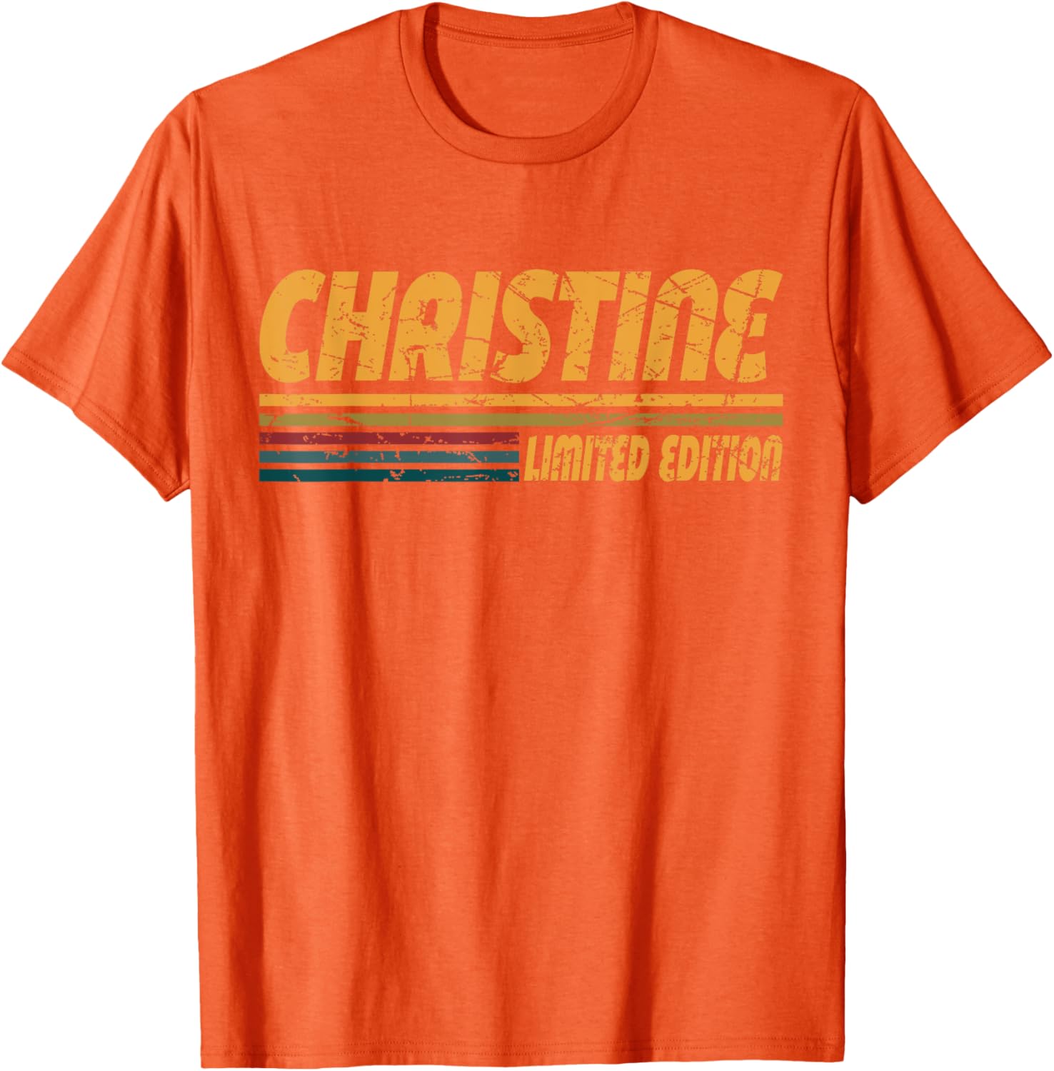 Vintage Christine Retro Groovy T-Shirt for Casual Style Lovers - 26