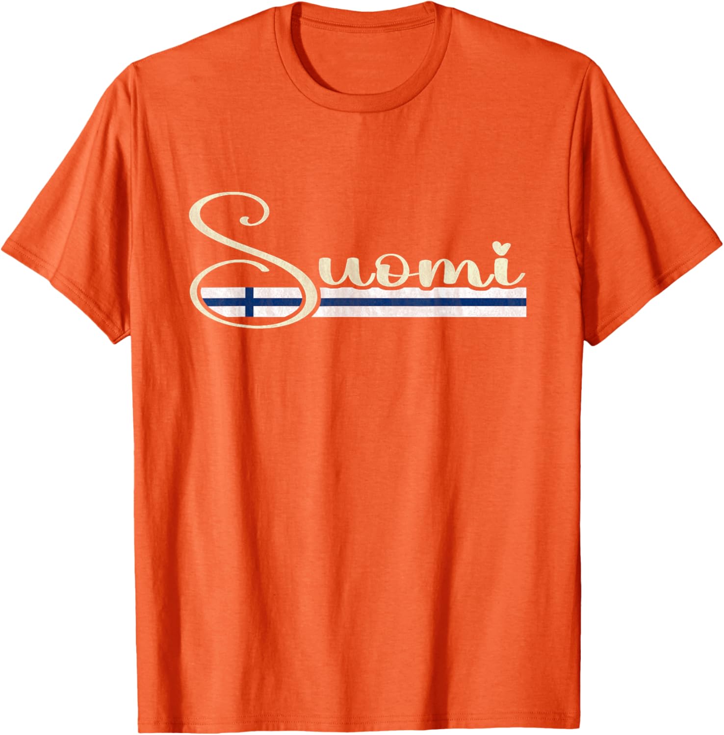 Suomi Finland Script T-Shirt Stylish Clothing for Proud Finns - 5