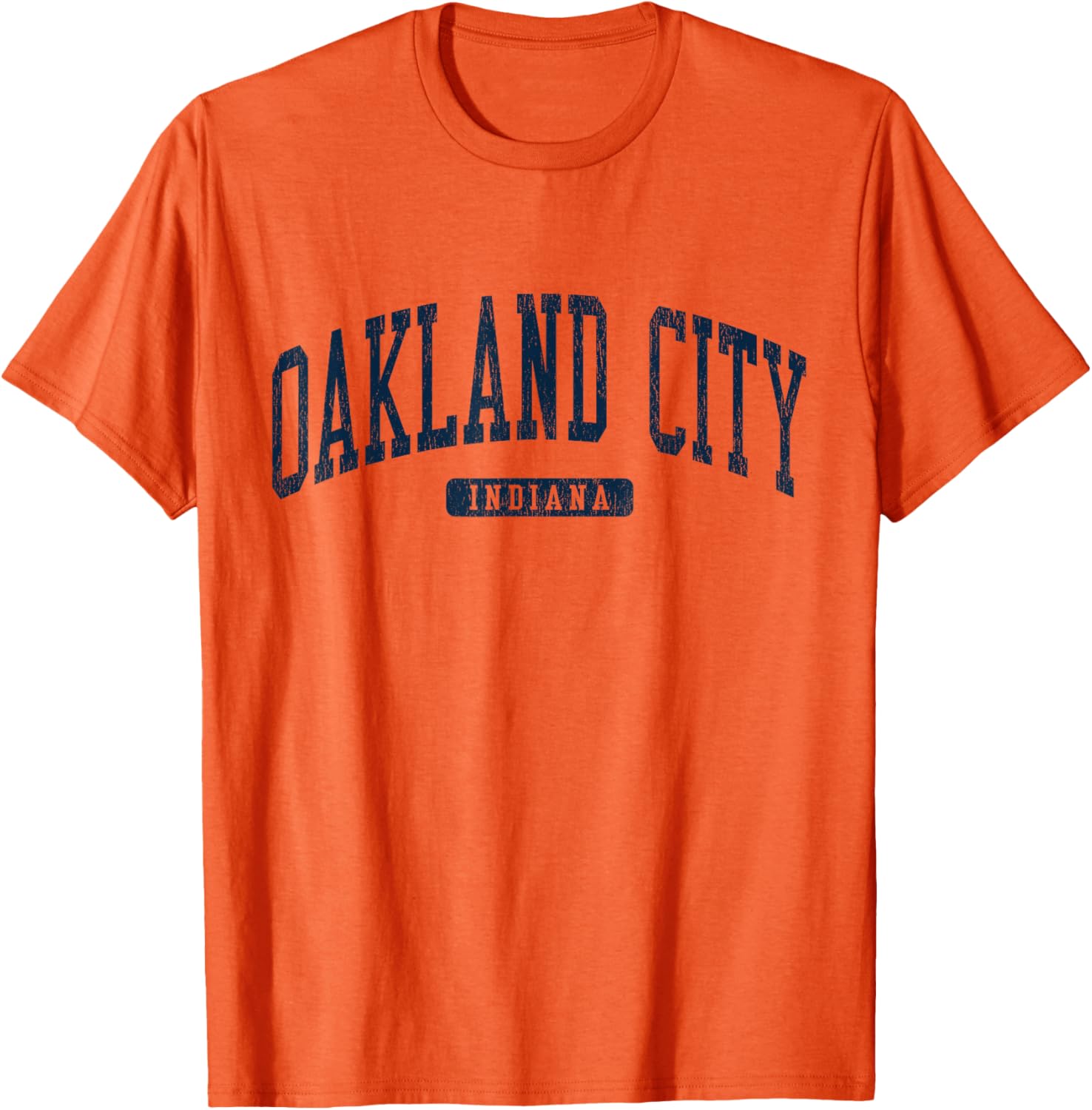 Oakland City Indiana College University Style Blue T-Shirt for Men and Women - 11