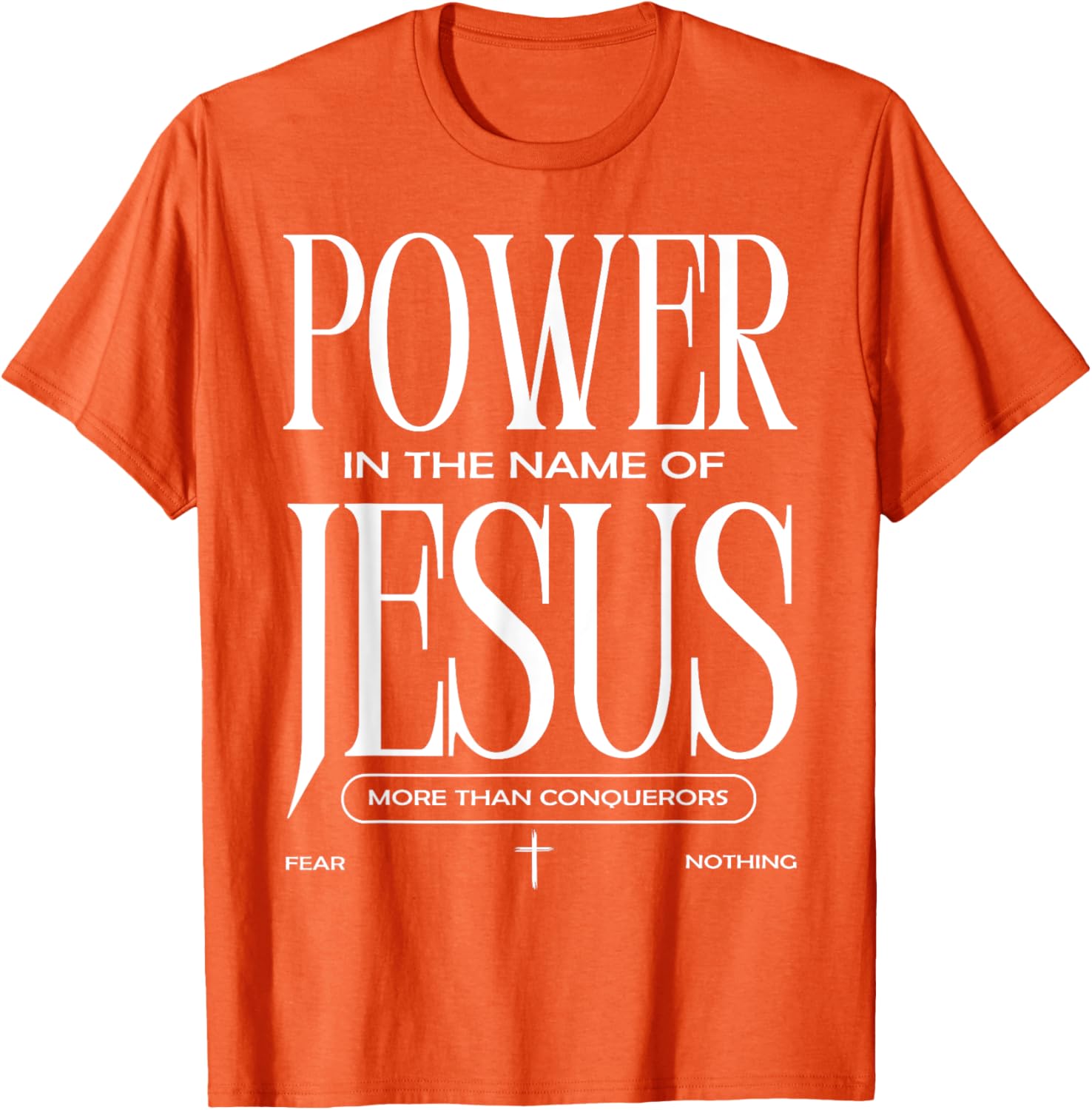 Power In The Name Of Jesus T-Shirt Faith Inspired Christian Apparel - 3