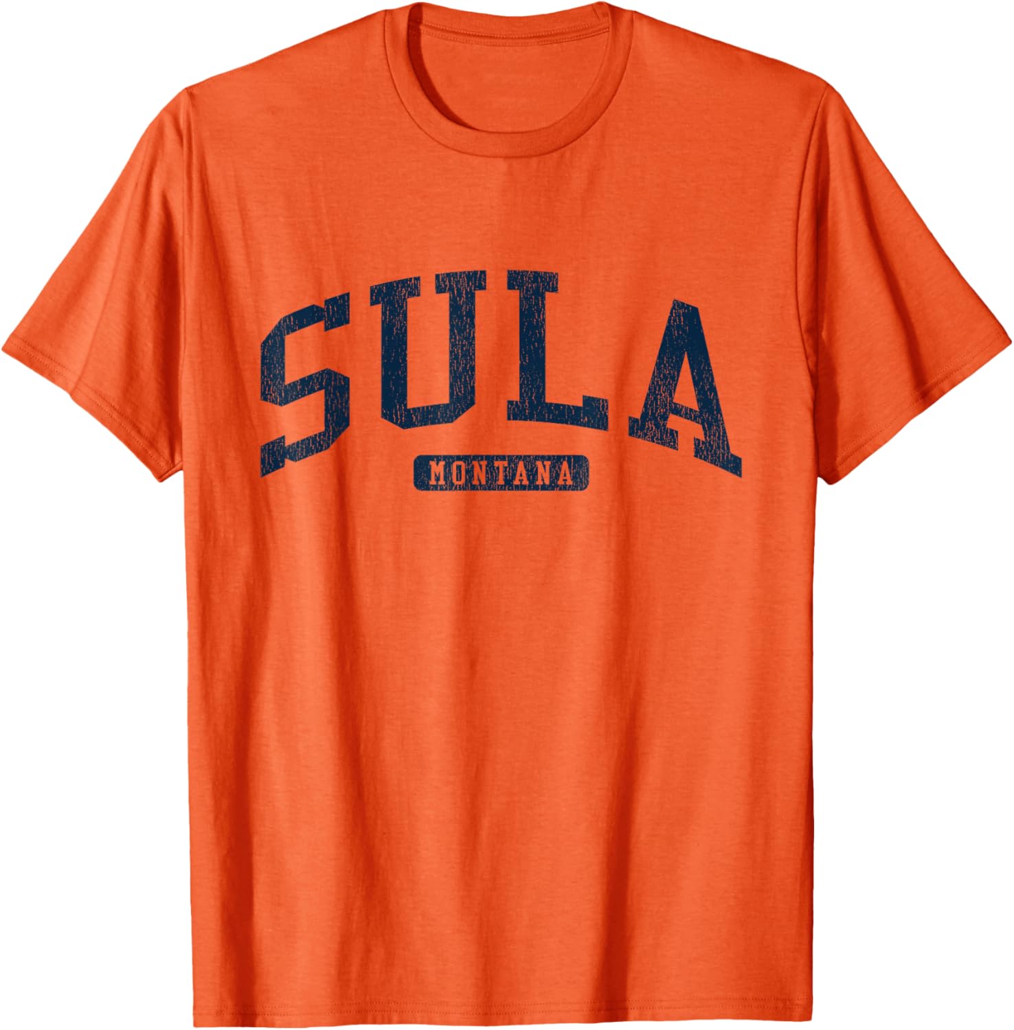 Sula Montana College University Style Blue T-Shirt for Casual Wear - 9