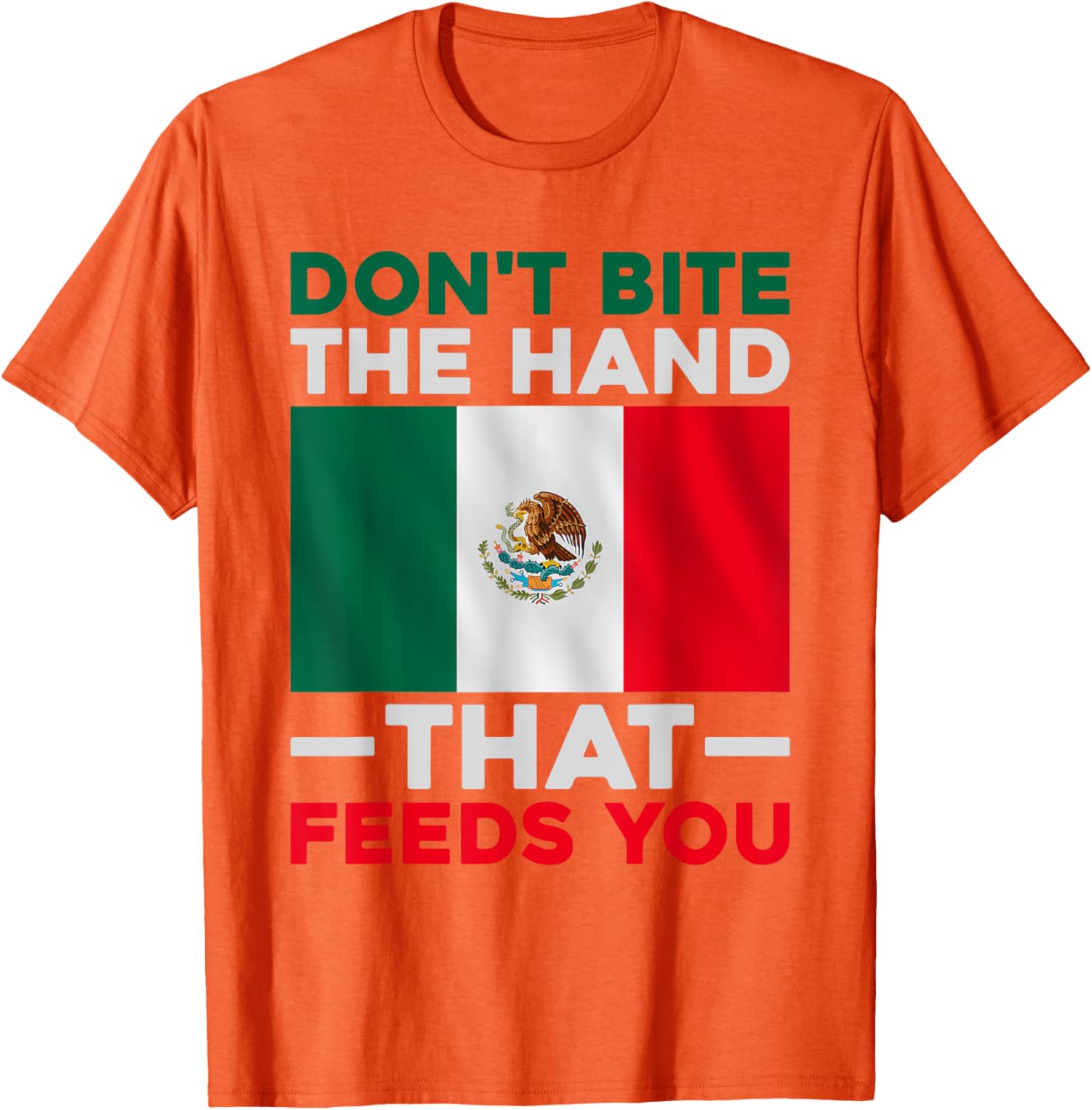Don't Bite the Hand That Feeds You Immigration Ice Raids T-Shirt - 22