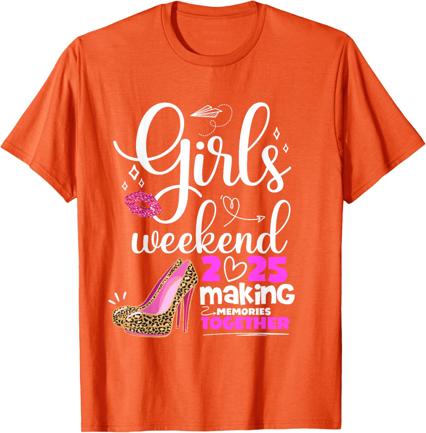 Girls Weekend 2025 Matching T-Shirt for Fun Girls Trip Vibes - 17