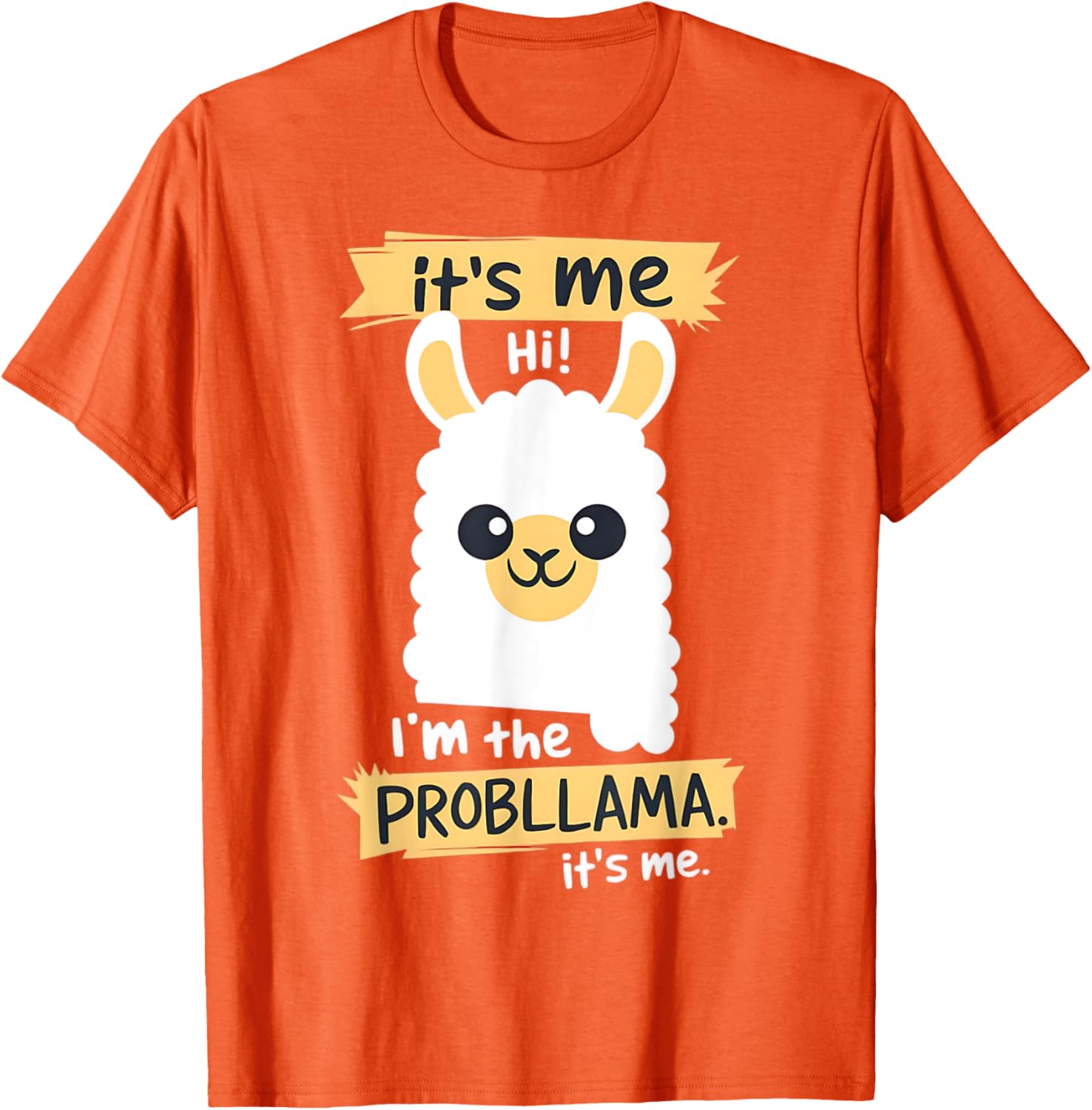 Funny Probllama Llama Pun T-Shirt for Animal Lovers and Humor Fans - 17