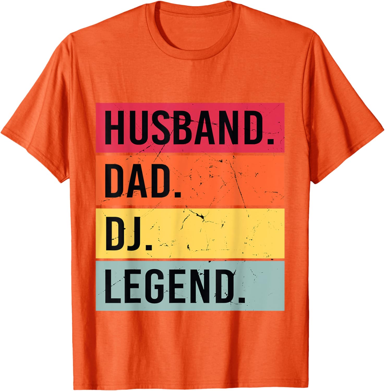 Husband Dad DJ Legend T-Shirt for Father's Day Music Lovers - 1