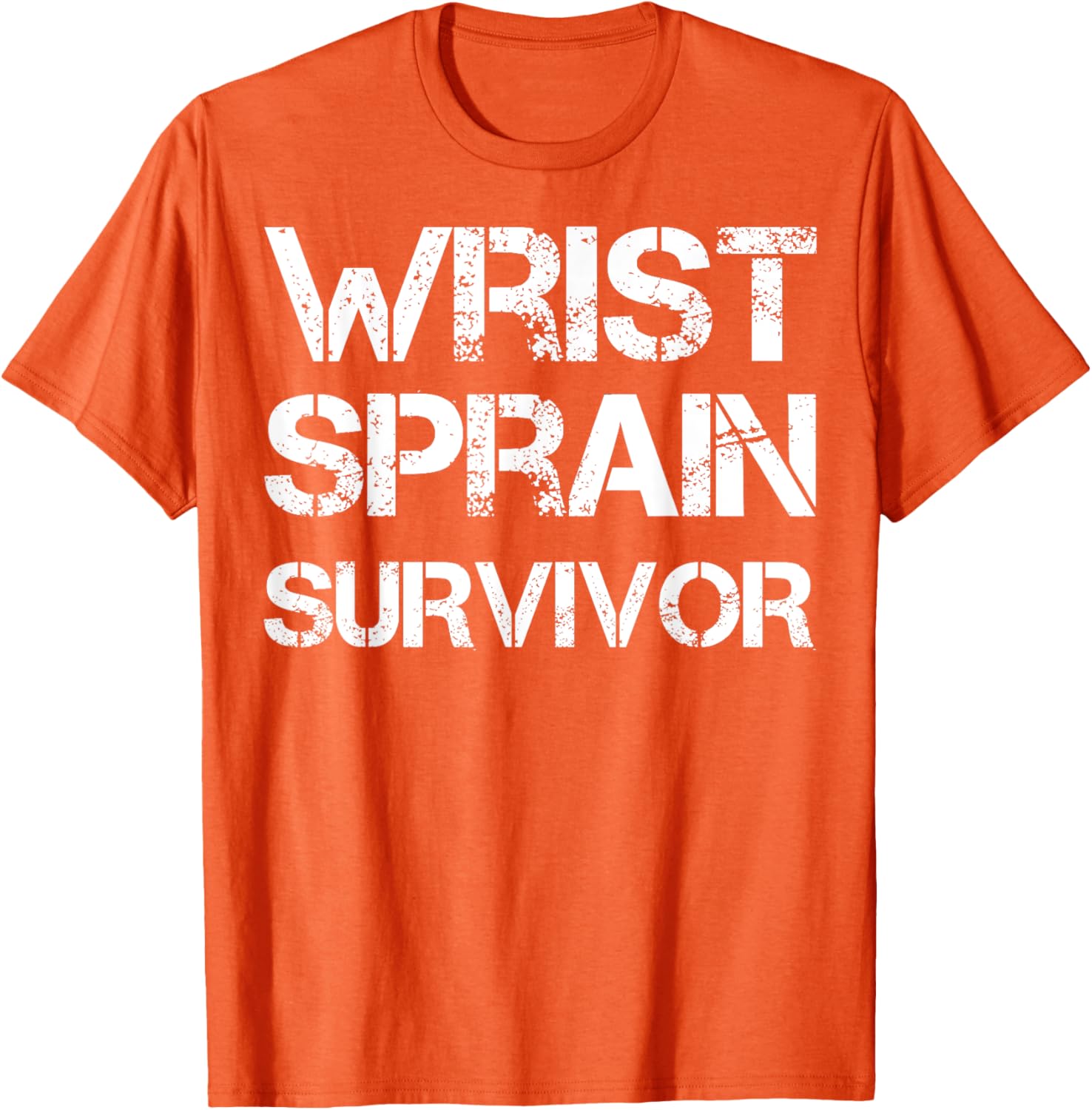Wrist Sprain Survivor T-Shirt for Comfort and Recovery Support - 4