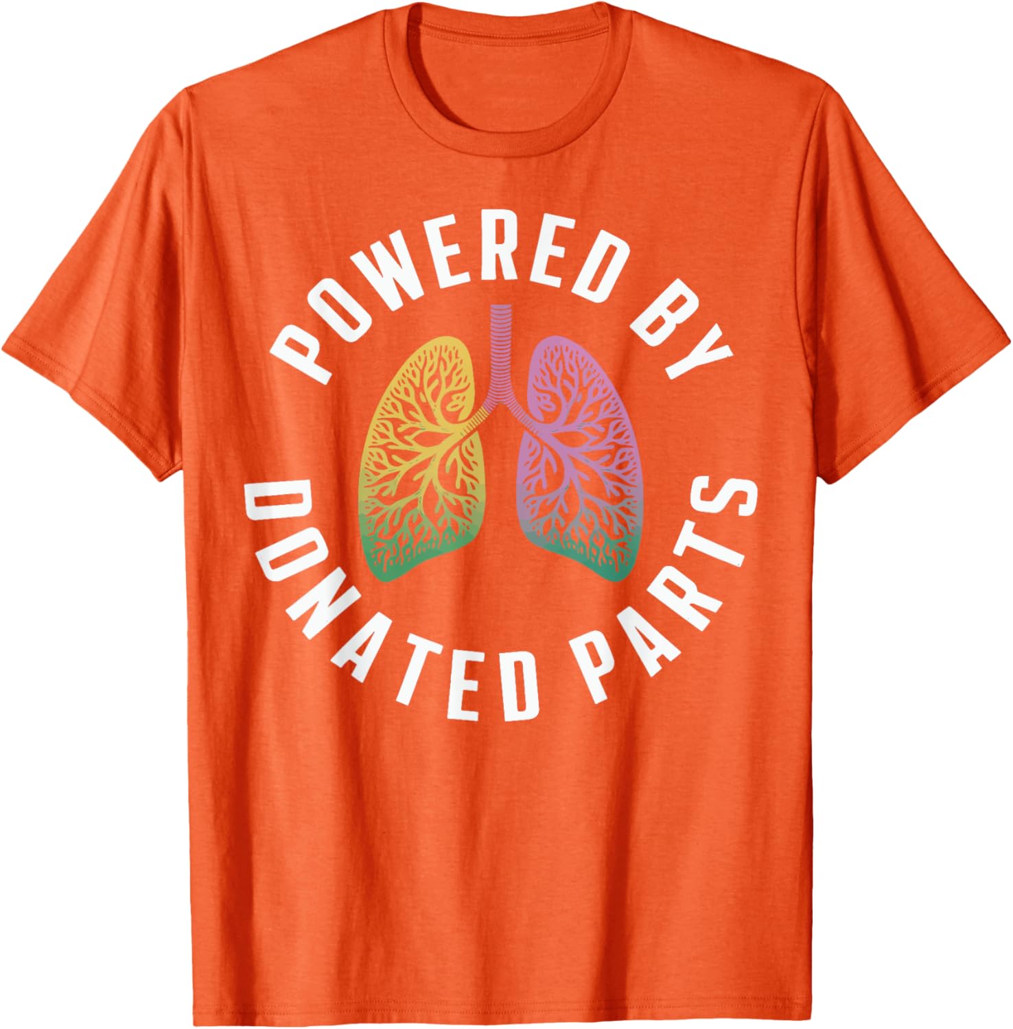 Powered By Donated Parts T-Shirt for Unique Fashion and Comfort - 5