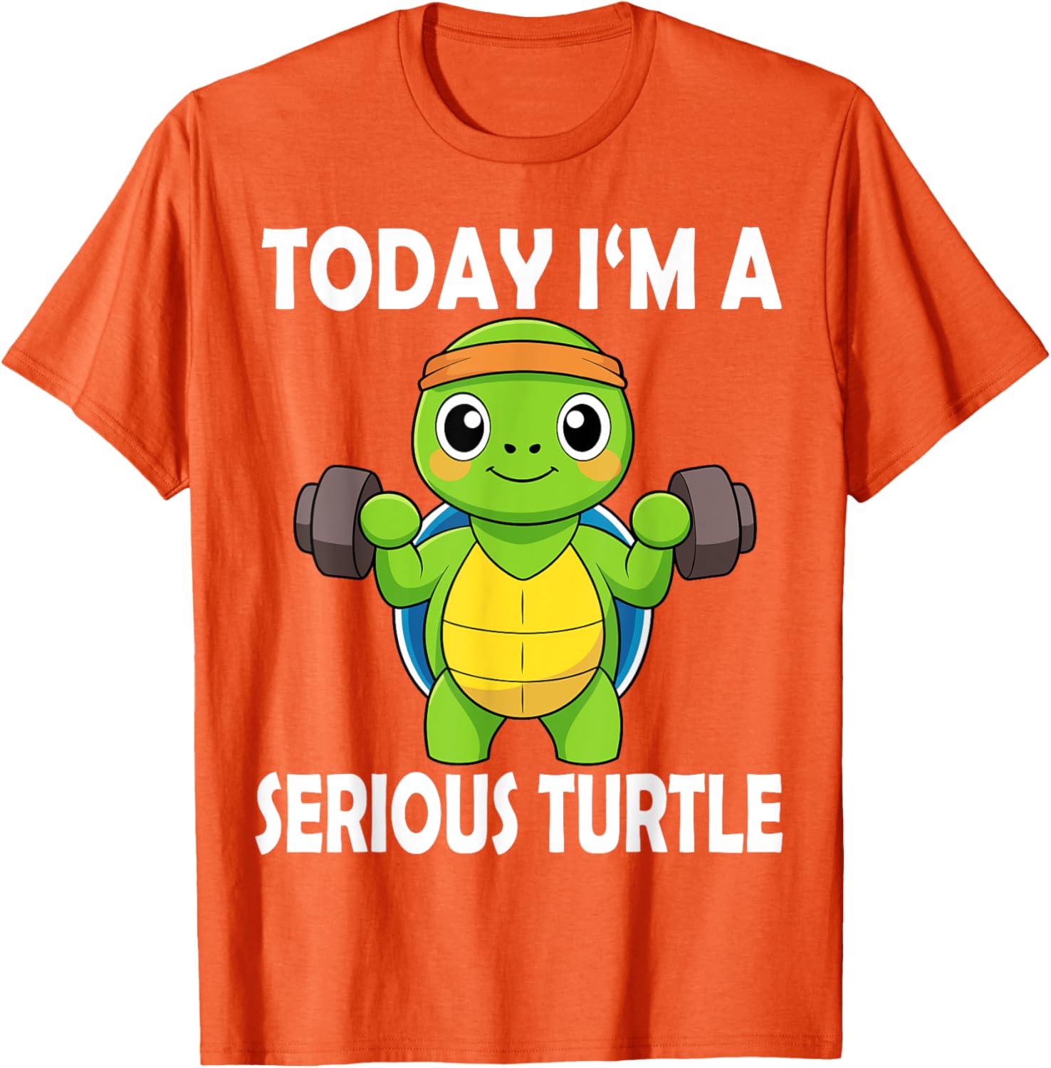 Serious Turtle Funny Fitness Gym T-Shirt for Weightlifting Enthusiasts - 14
