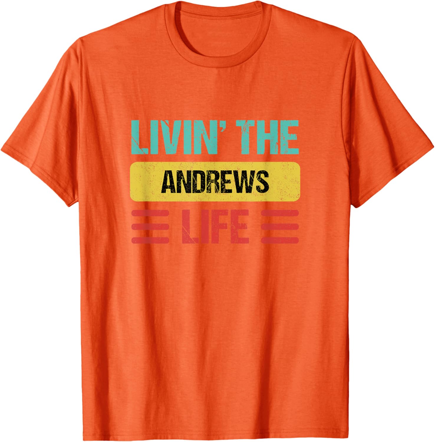 Personalized Andrews Name T-Shirt for Cool Casual Style and Fun - 9