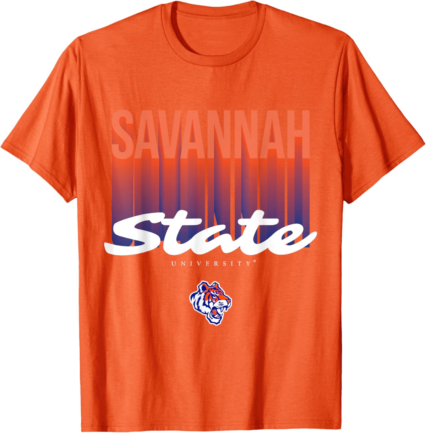 Savannah State University Fade T-Shirt - Stylish SSU Apparel for Fans - 4