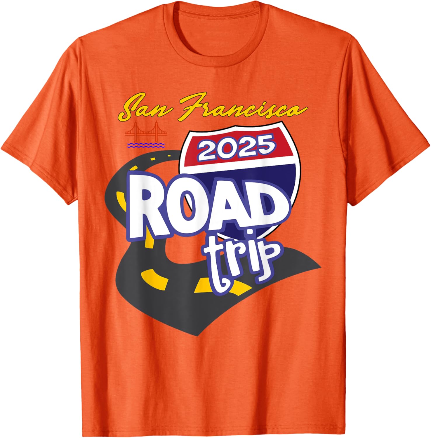 2025 San Francisco Road Trip T-Shirt for Travel Lovers and Adventurers - 3