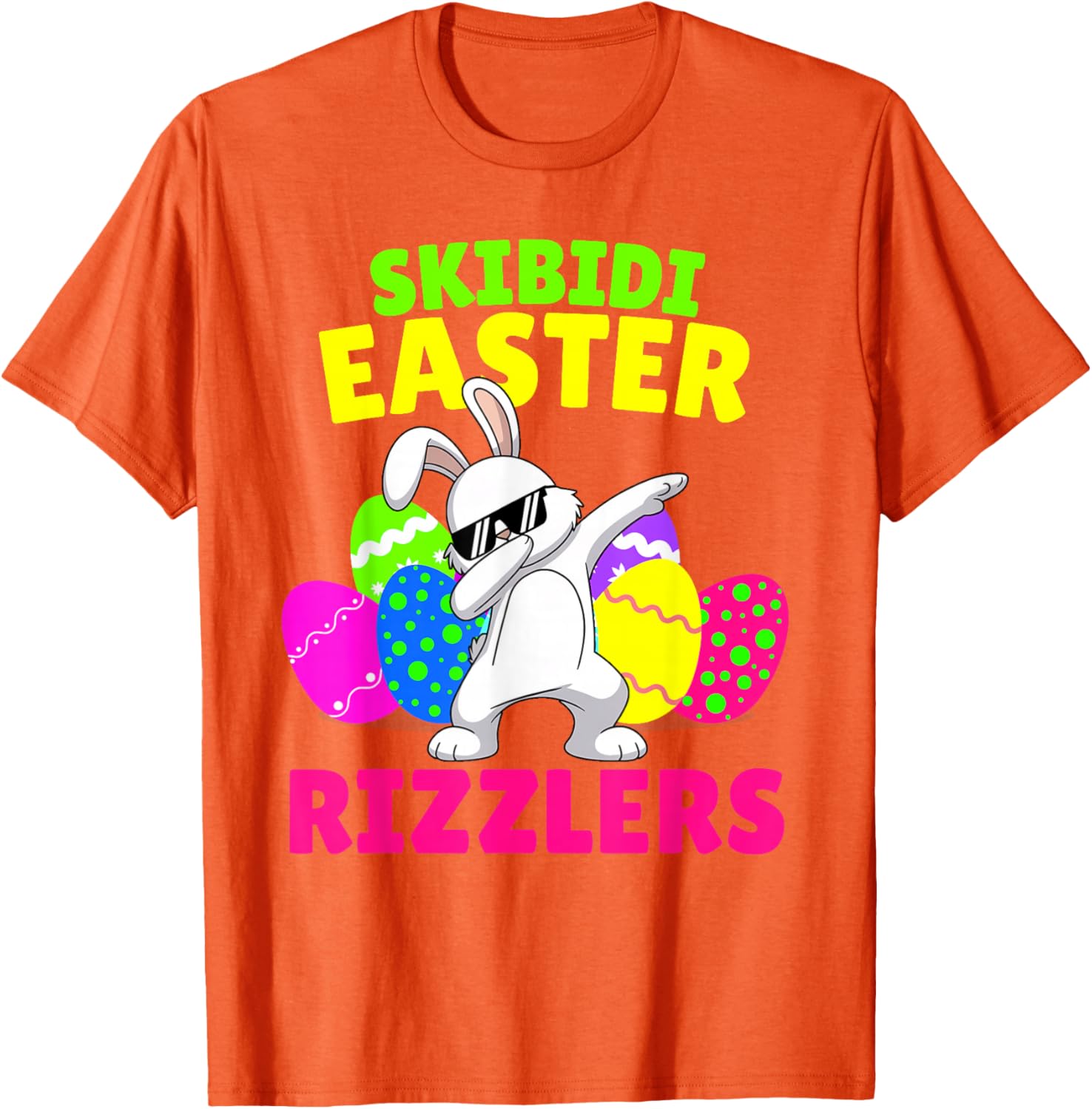 Skibidi Easter T-Shirt for Gen Alpha Tweens - Fun Rizzler Design - 13