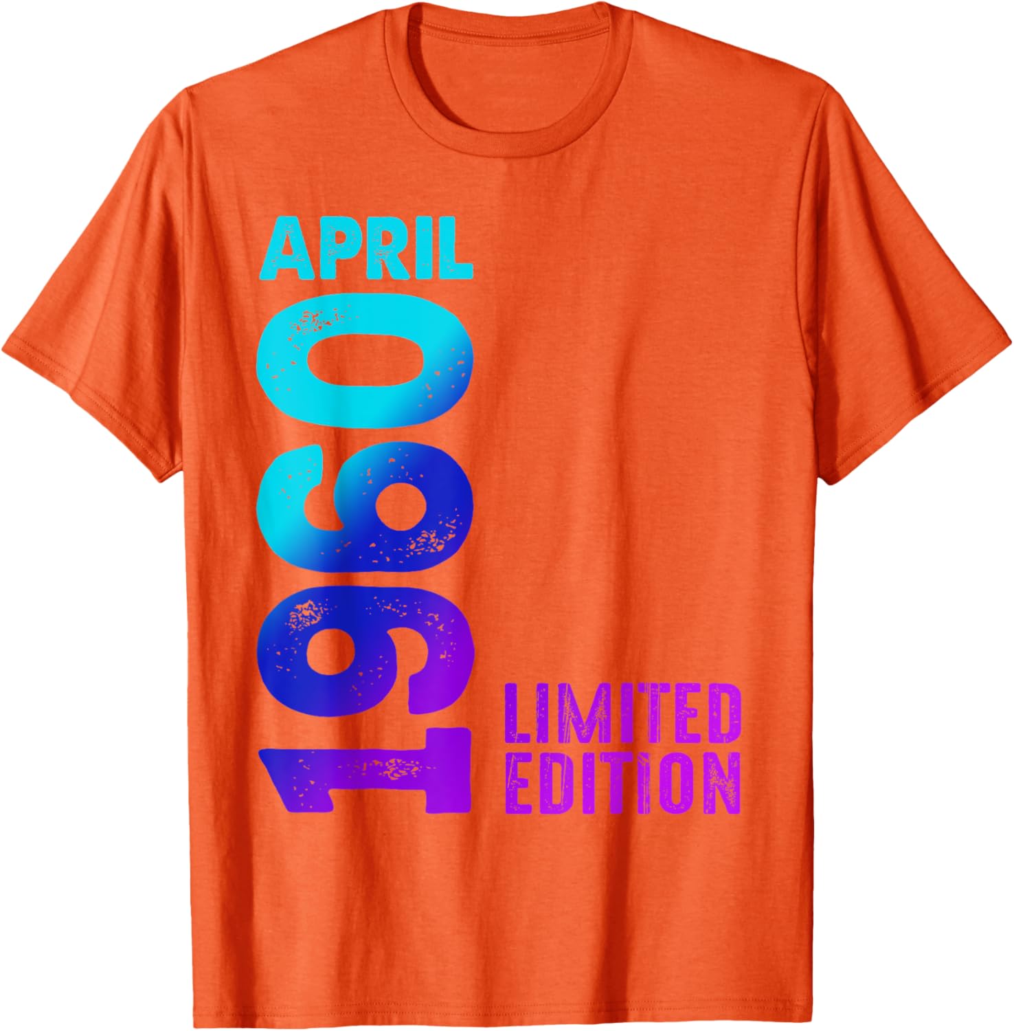 Limited Edition 1960 Retro Vintage T-Shirt for April Celebrations - 9