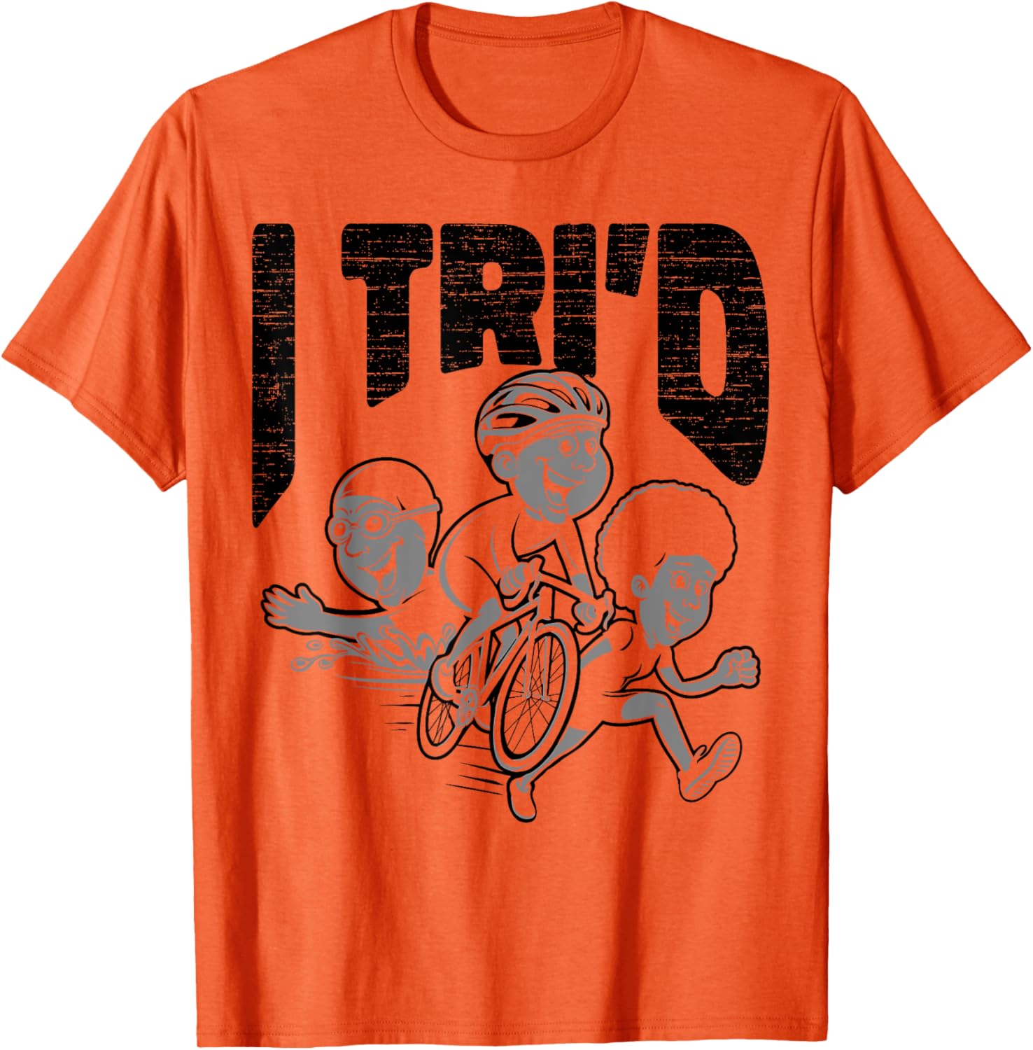 I Tri'd Triathlon Ultra Runner T-Shirt for Passionate Marathoners - 10