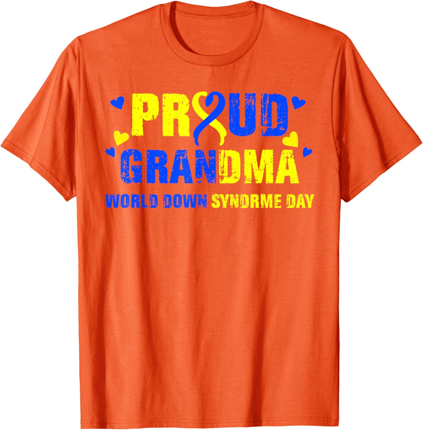 Down Syndrome Grandma Awareness T-Shirt for Proud Family Members - 13