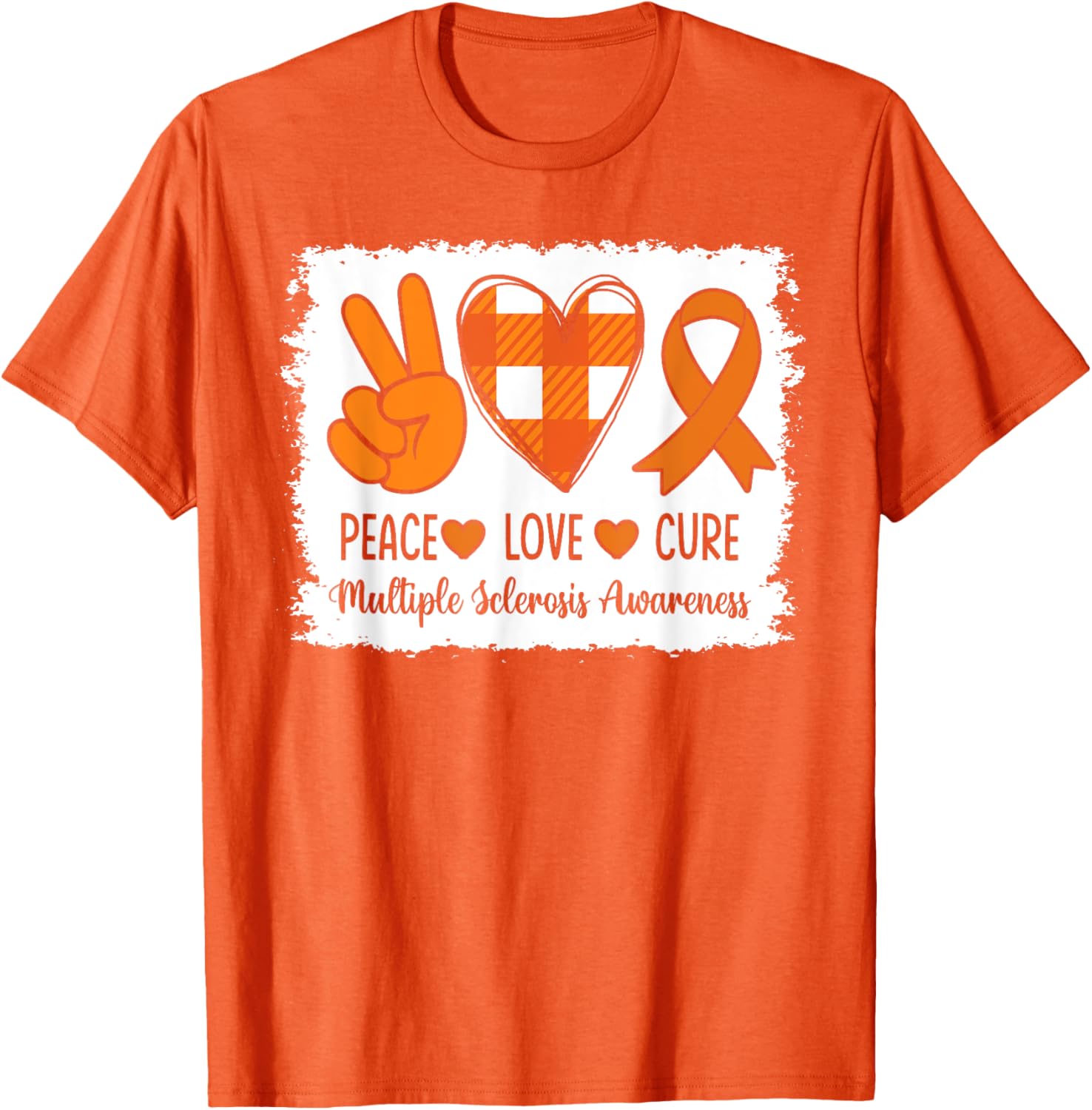 Multiple Sclerosis Awareness Family Support T-Shirt for Loved Ones - 1