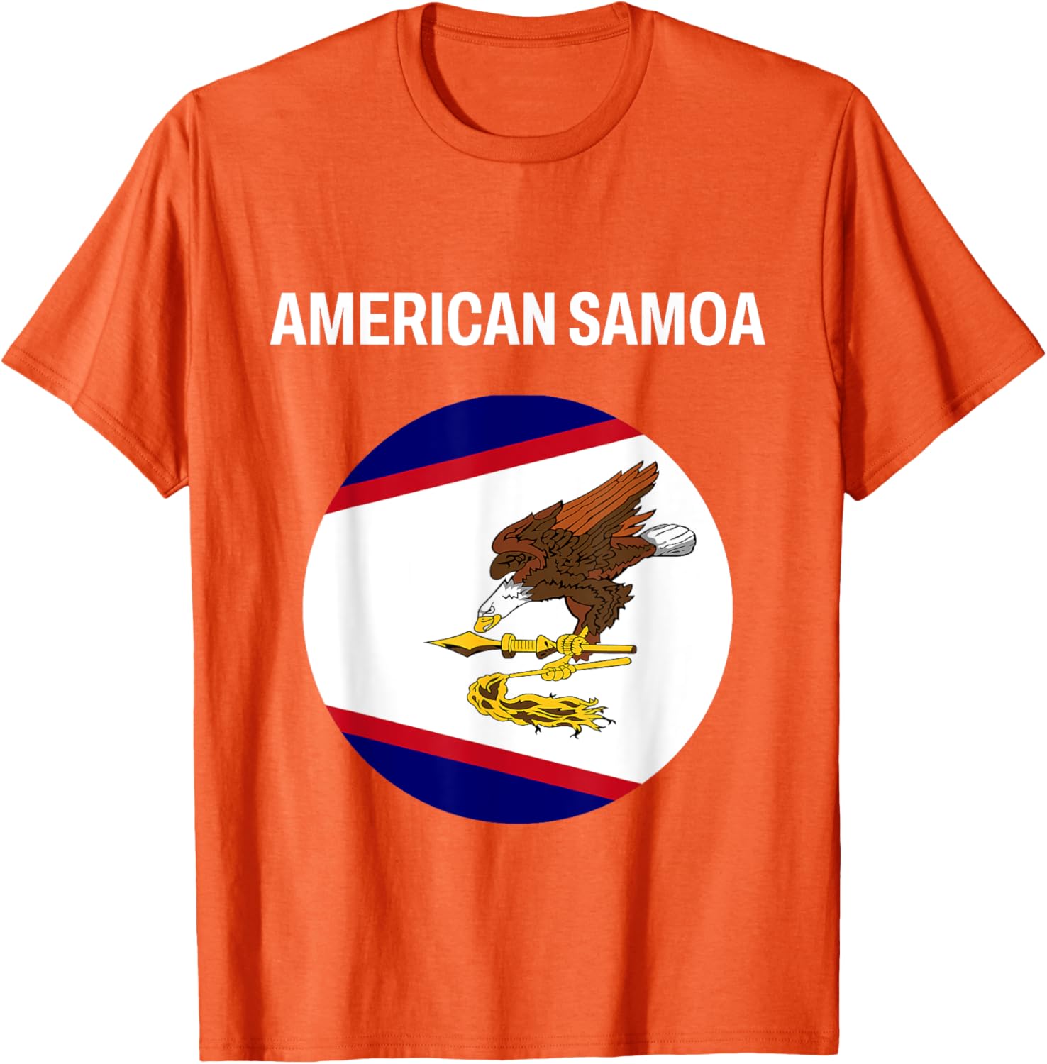 American Samoa Flag Modern T-Shirt for Stylish Casual Wear - 11