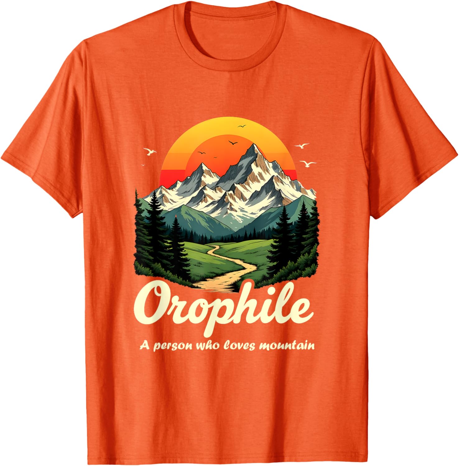 Mountain Lover T-Shirt for Outdoorsy Orophiles - Nature Gift Idea - 3