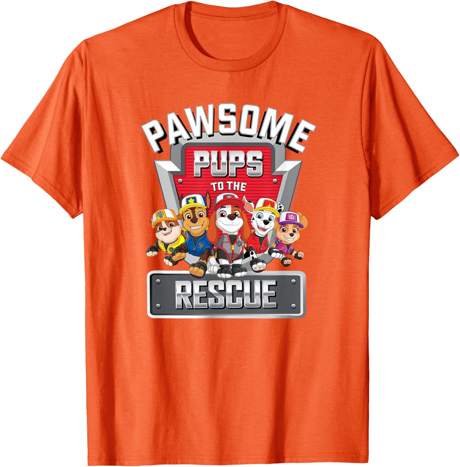 Paw Patrol Truck Pups Pawsome Pups Kids T-Shirt for Fun Adventures - 8