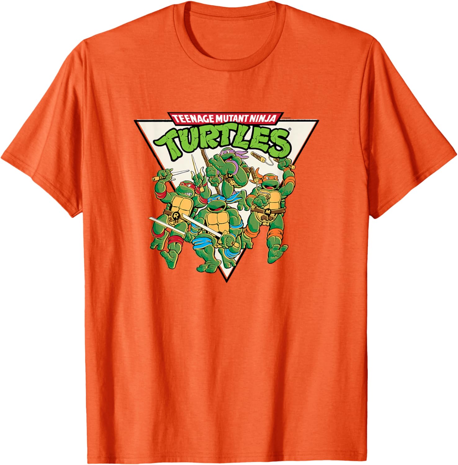 Teenage Mutant Ninja Turtles Triangle T-Shirt for Fun and Style - 2