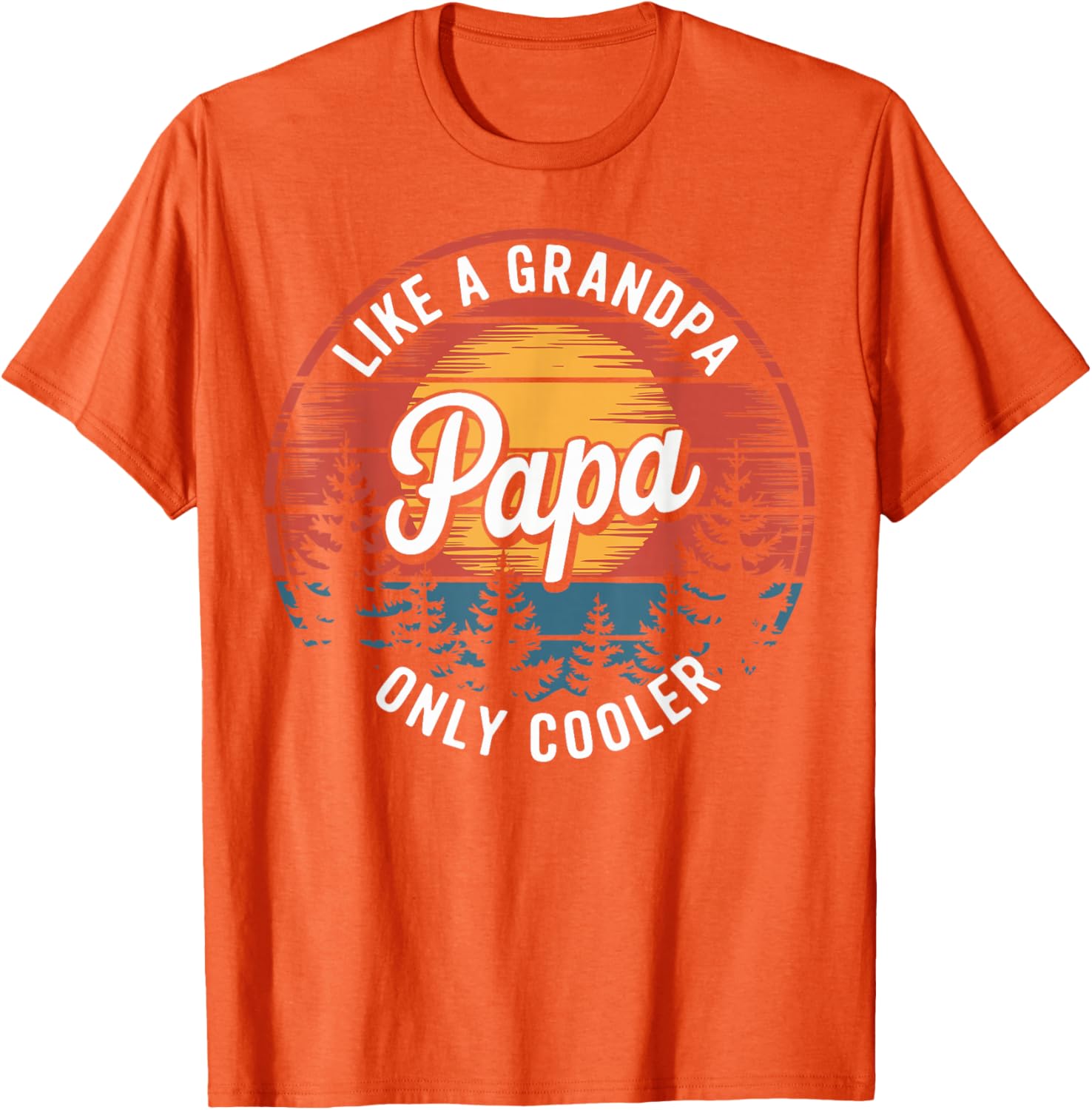 Cool Funny Dad T-Shirt Papa Like A Grandpa Definition Gift for Fathers - 8