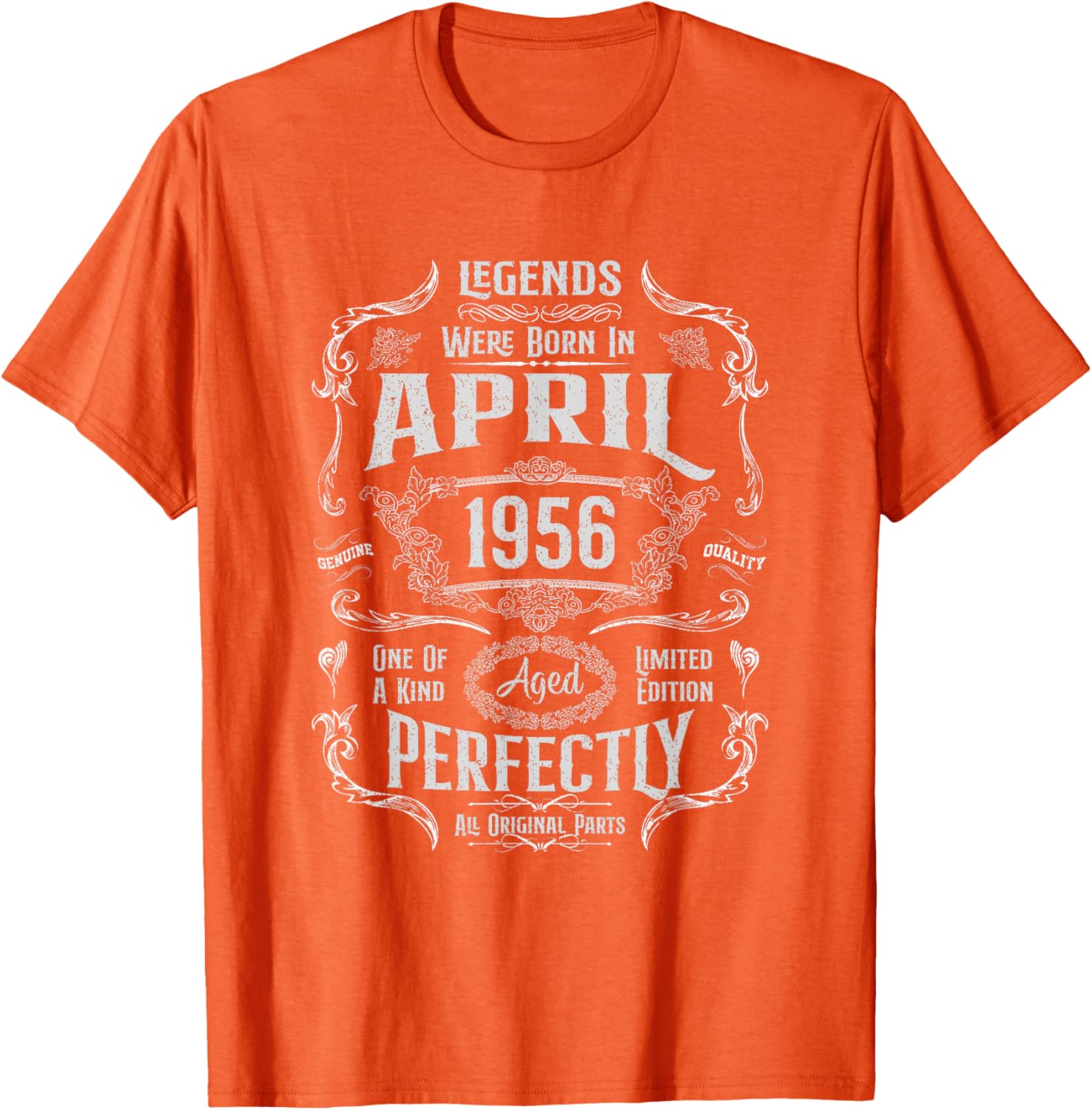 Vintage 69th Birthday Legends April 1956 T-Shirt for Memorable Celebrations - 22