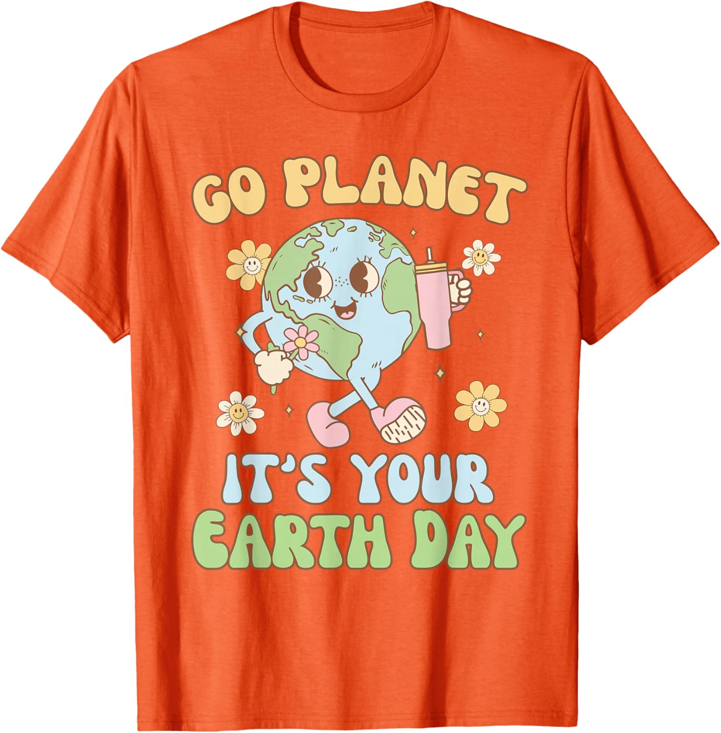 Earth Day 2025 Go Planet T-Shirt for Men, Women, and Kids - 9