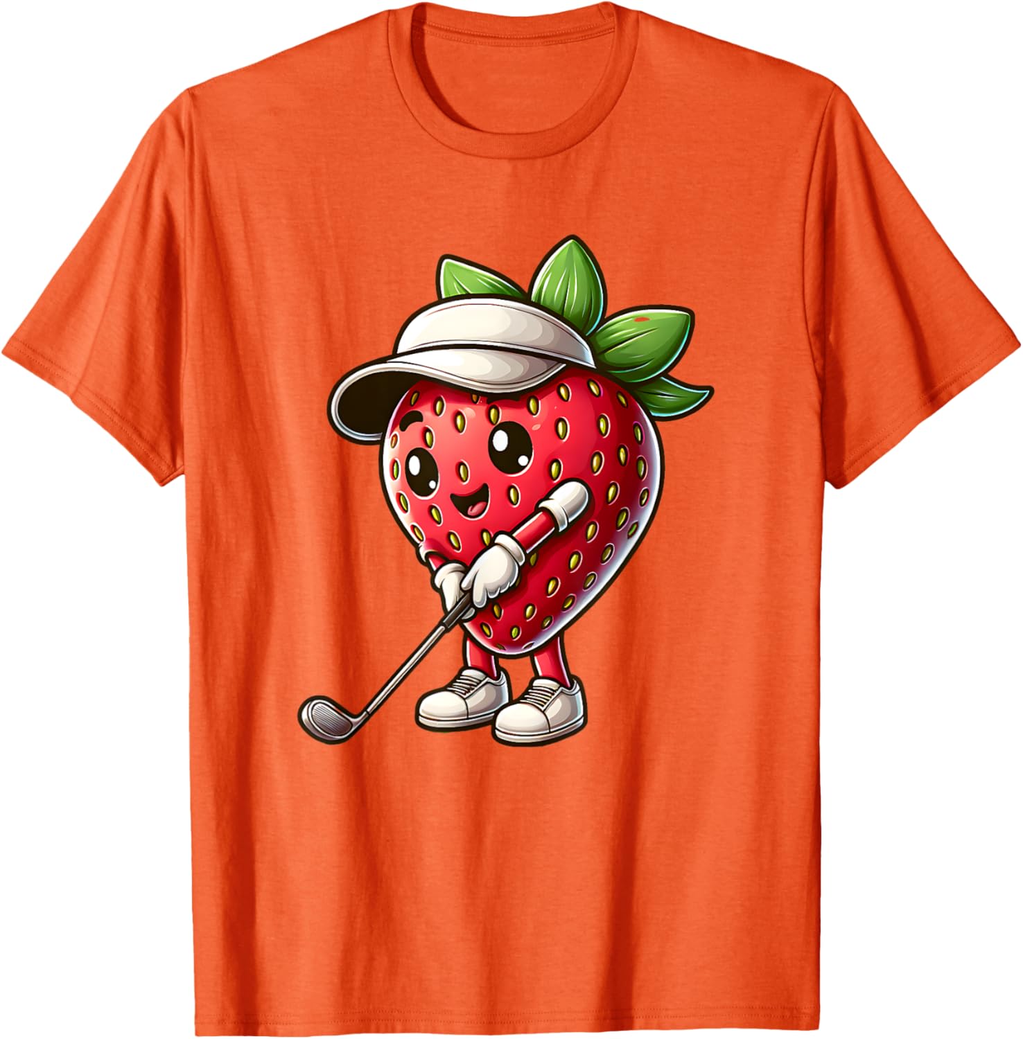 Funny Strawberry Golf Buddy T-Shirt for Golf Lovers and Friends - 23