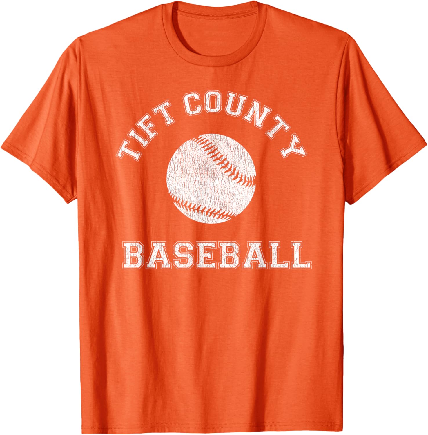 Tift County Baseball Distressed Retro Classic T-Shirt for Fans - 27