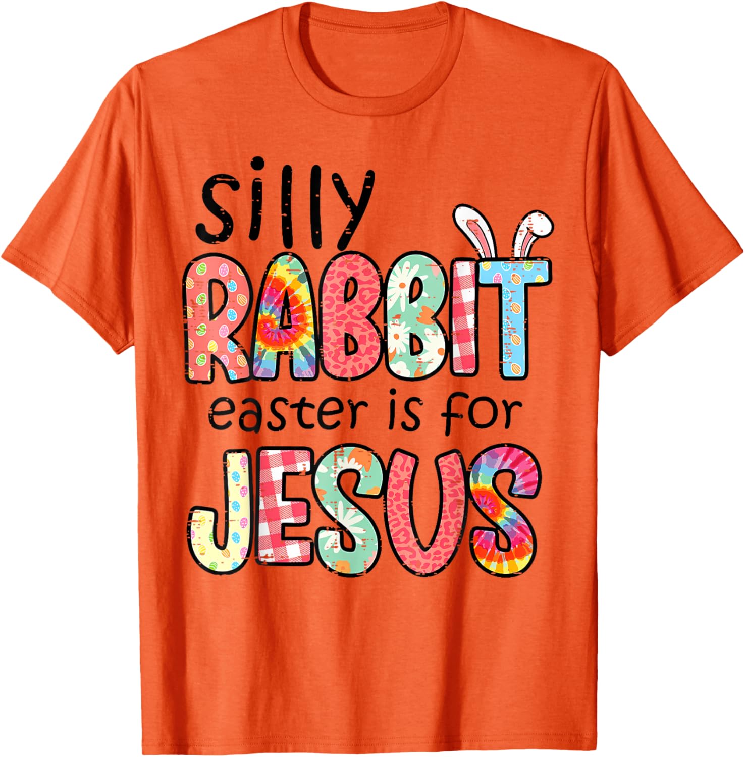 Silly Rabbit Easter T-Shirt for Jesus – Fun Religious Tee for Kids & Adults - 12