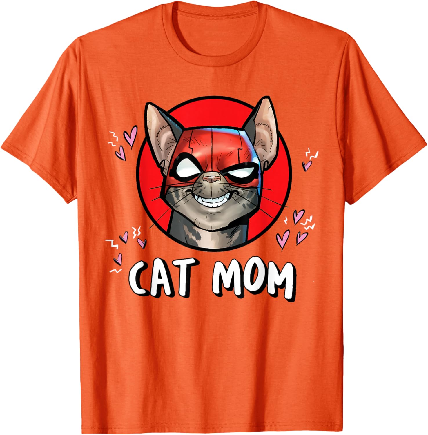 Funny Deadpool Catpool T-Shirt for Cat Moms - Marvel Super Heroes Pet Apparel - 14