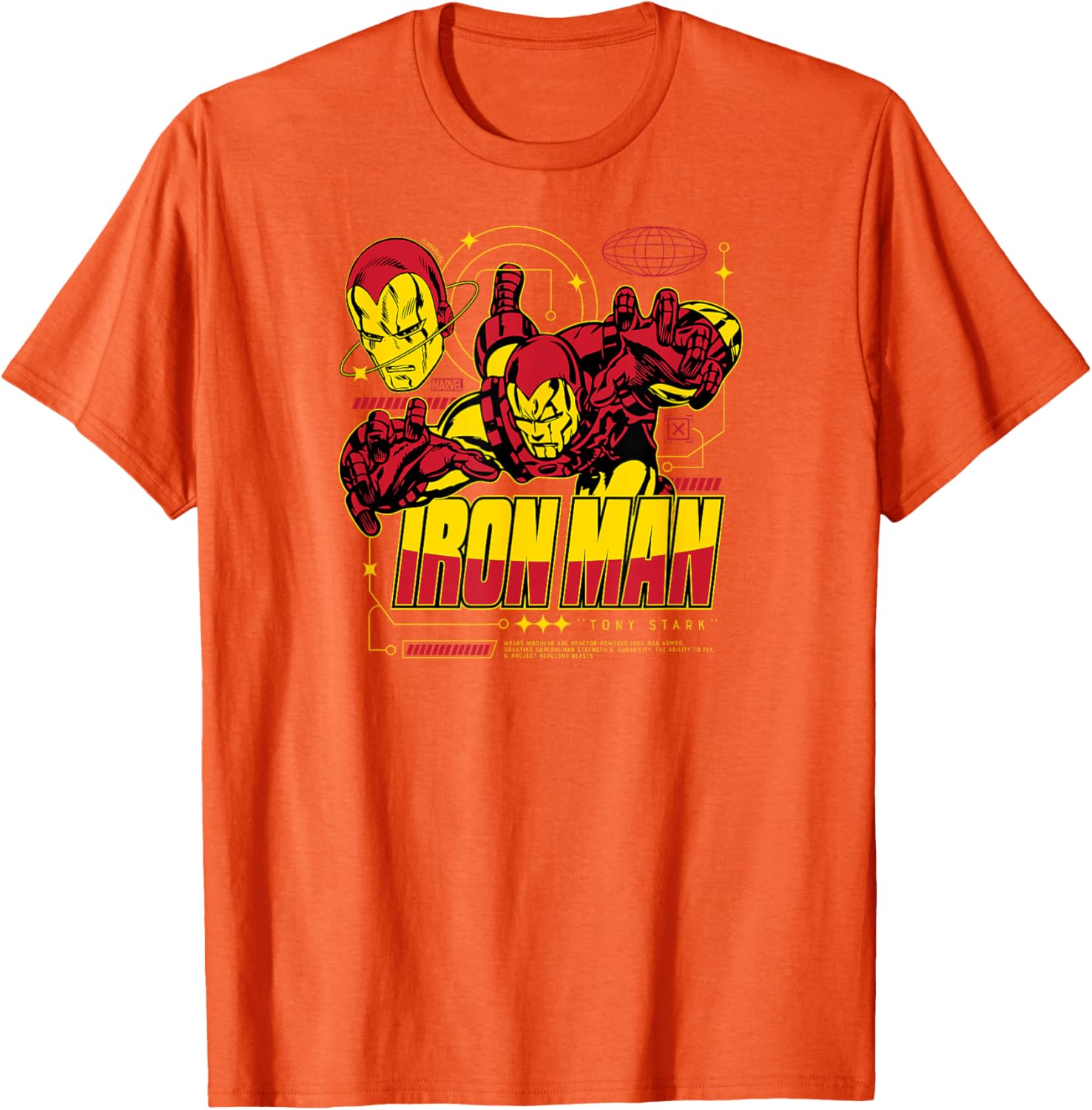 Iron Man Dark Digital T-Shirt for Superhero Fans - Stylish Comfort Wear - 2